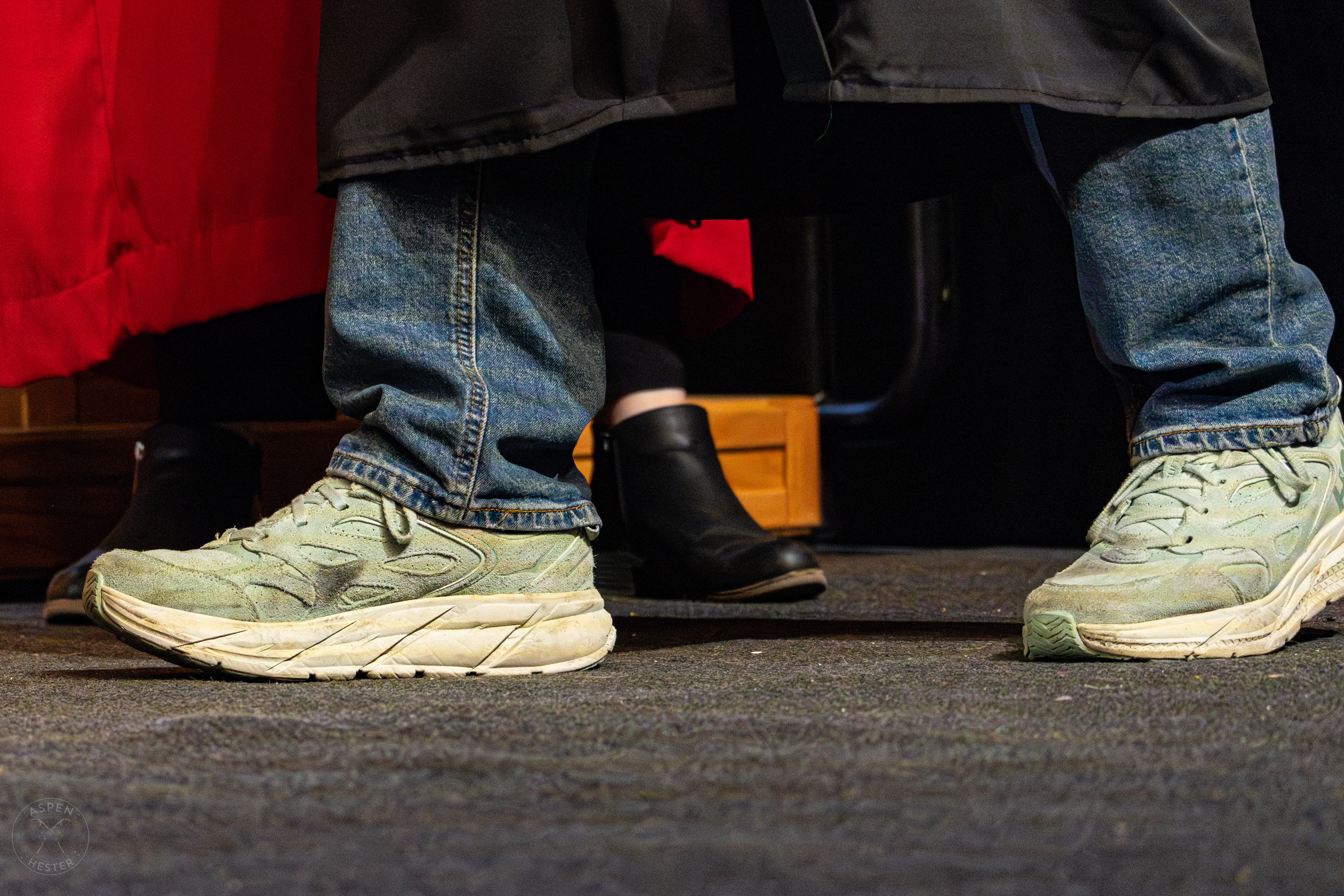 2024 UofL Graduate Walking Across The Stage at Commencement. May 11th, 2024/Aspen Hester