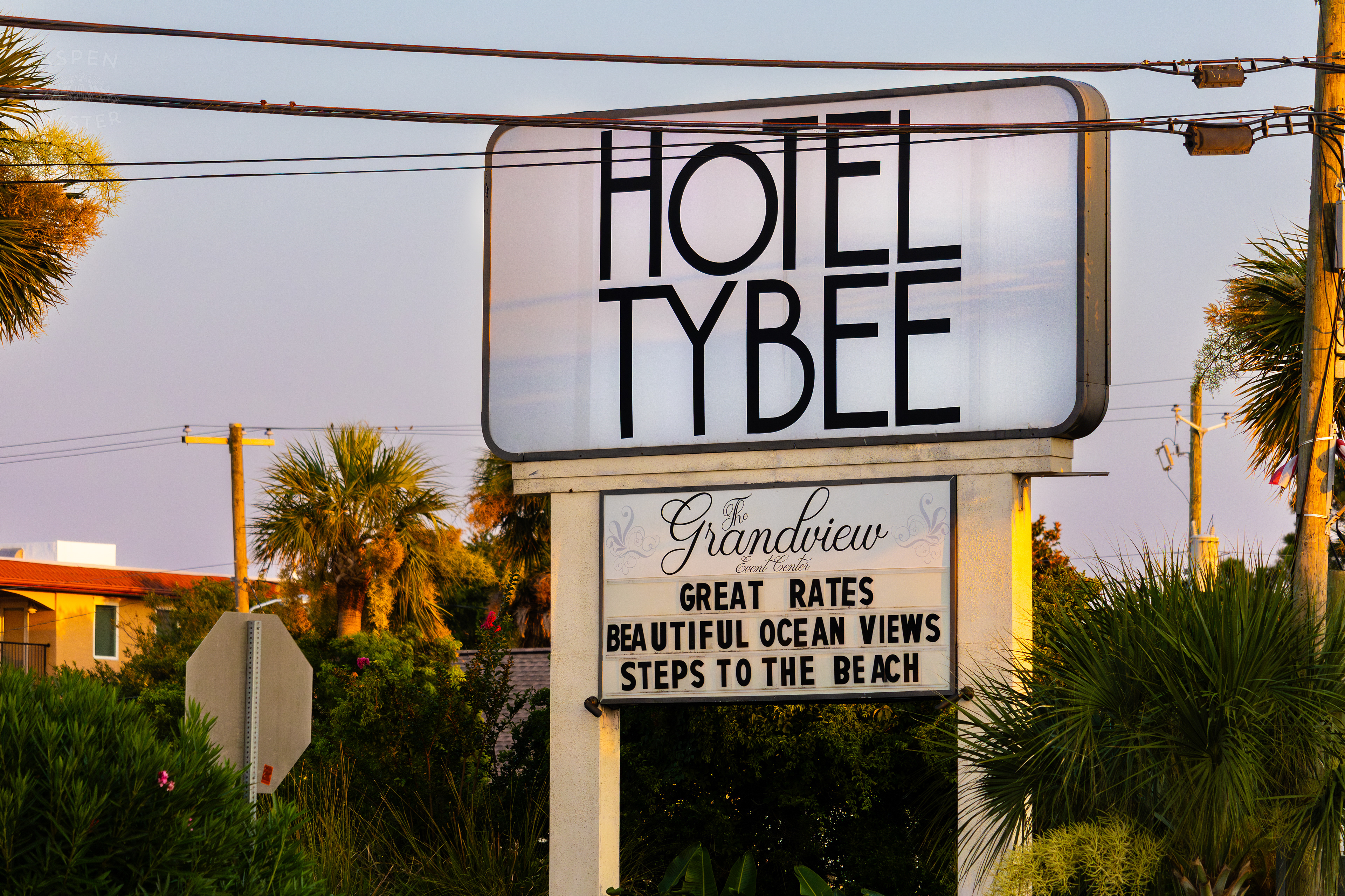 Hotel Tybee on Tybee Island Georgia. June 25th, 2024/Aspen Hester