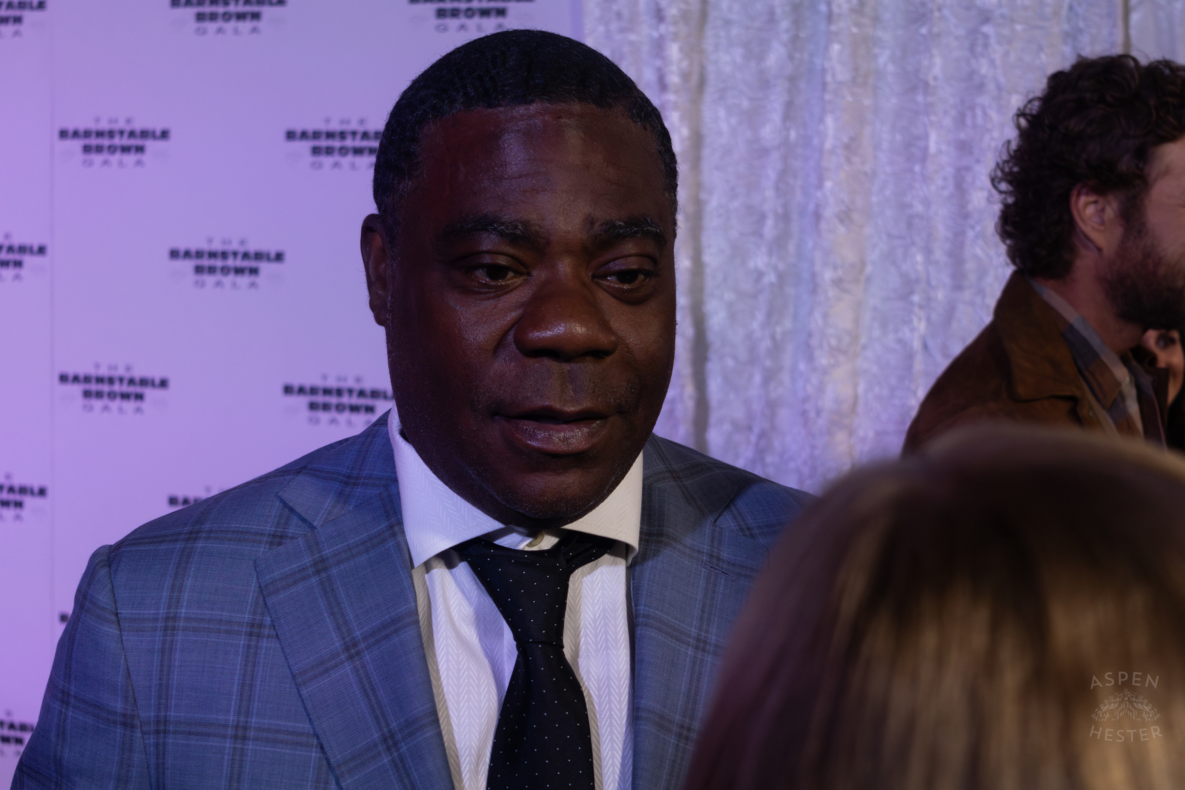 Comedian Tracey Morgan Speaks to The Media at The 2025 Barnstable-Brown Gala. May 2nd, 2025/Aspen Hester