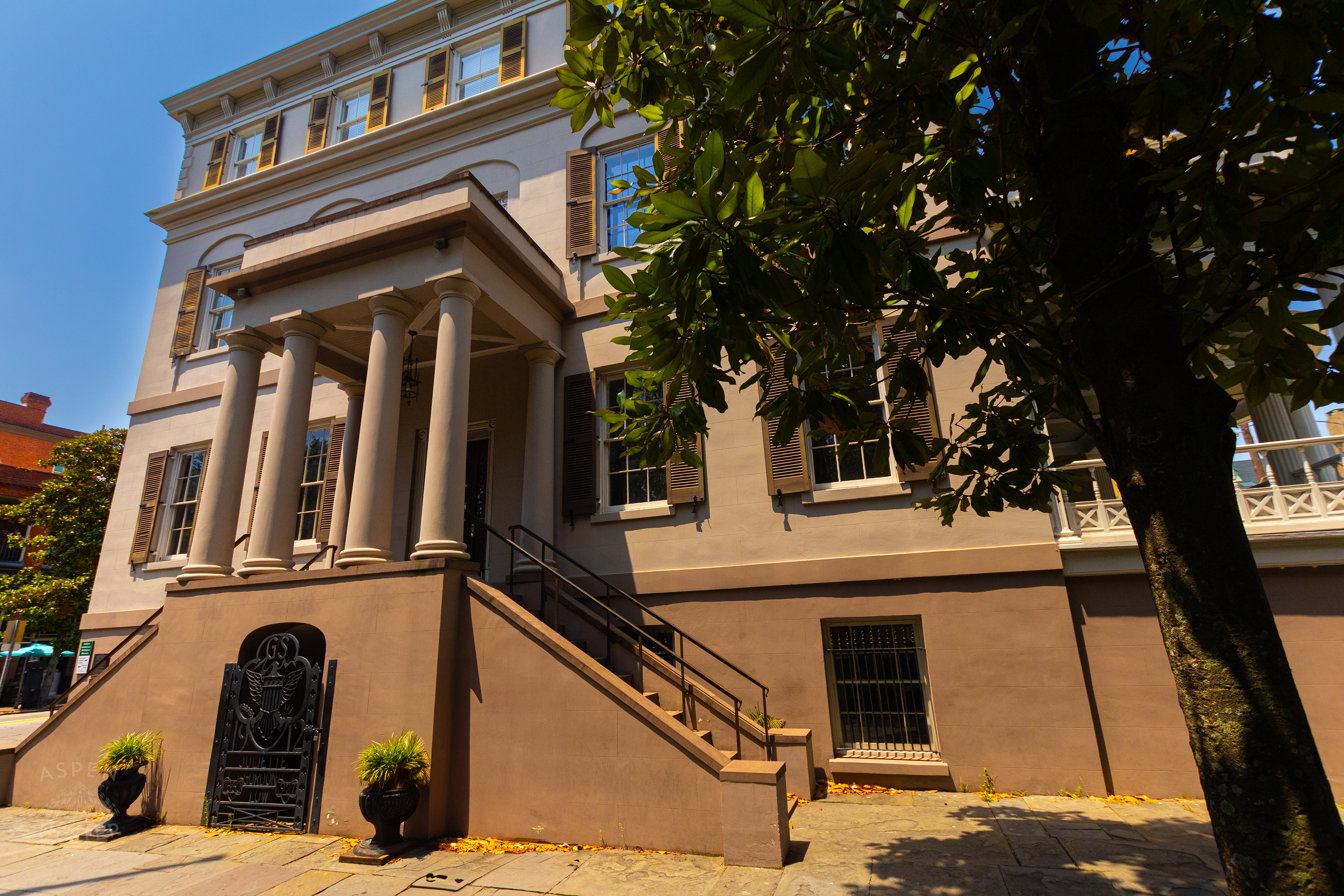 Juliette Gordon Low Birthplace Museum in Savannah Georgia. June 26th, 2024/Aspen Hester