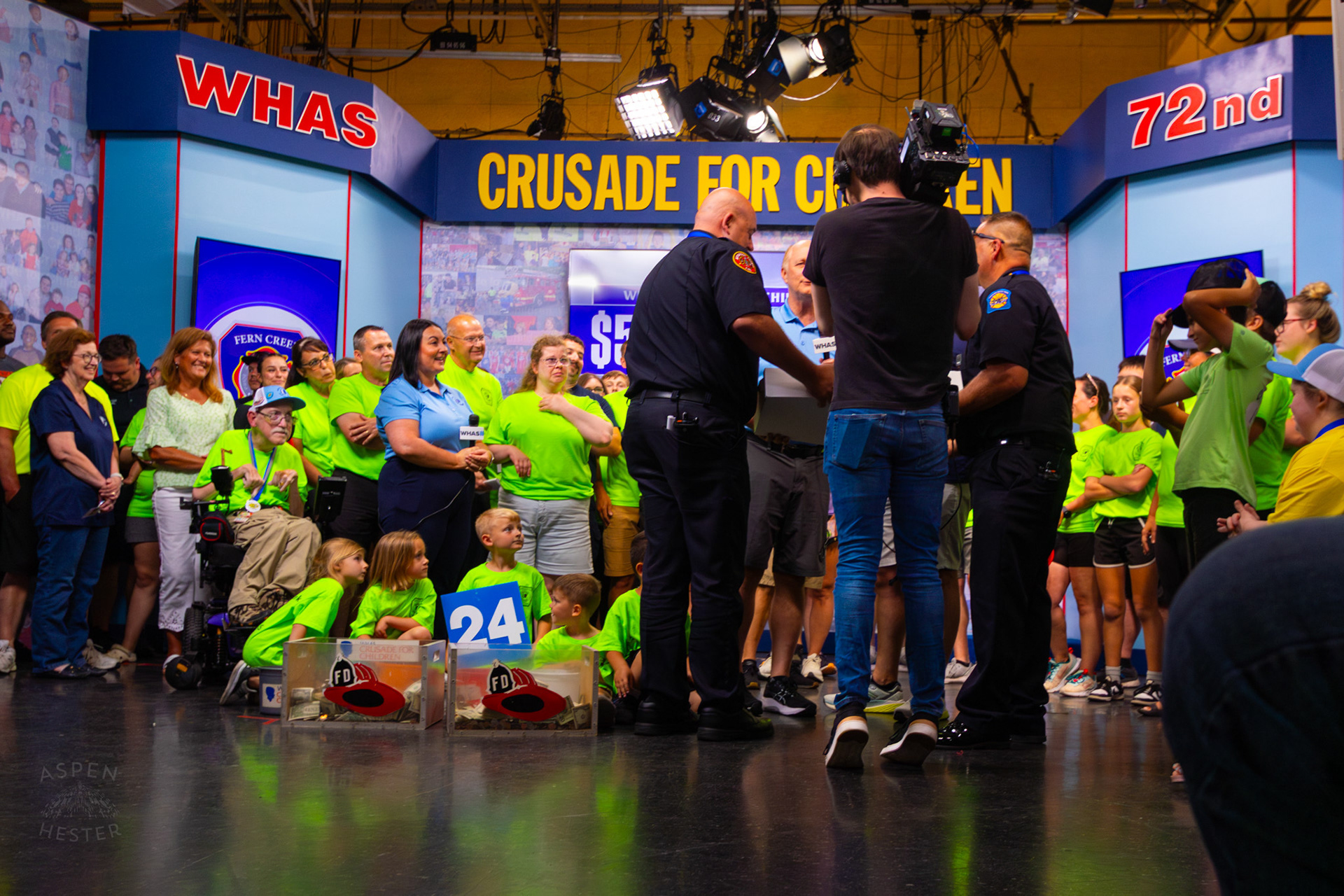 The 72nd Crusade for Children Team Live on TV Working to Raise Money for Special Needs Kids. June 8th, 2025/Aspen Hester