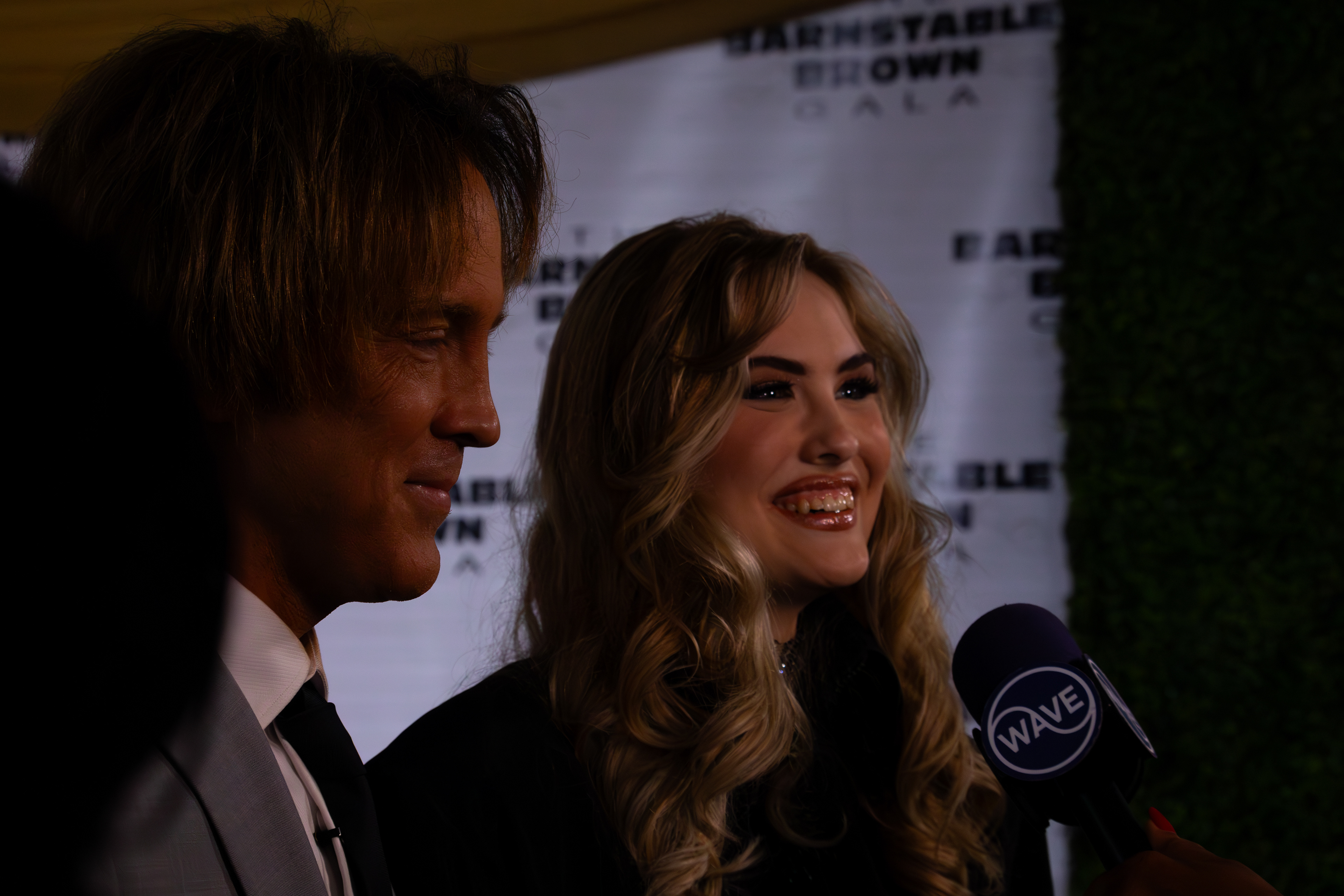 Larry and Dannielynn Birkhead Talk to Reporters on The Red Carpet at The 2024 Barnstable-Brown Gala. May 3rd, 2024/Aspen Hester