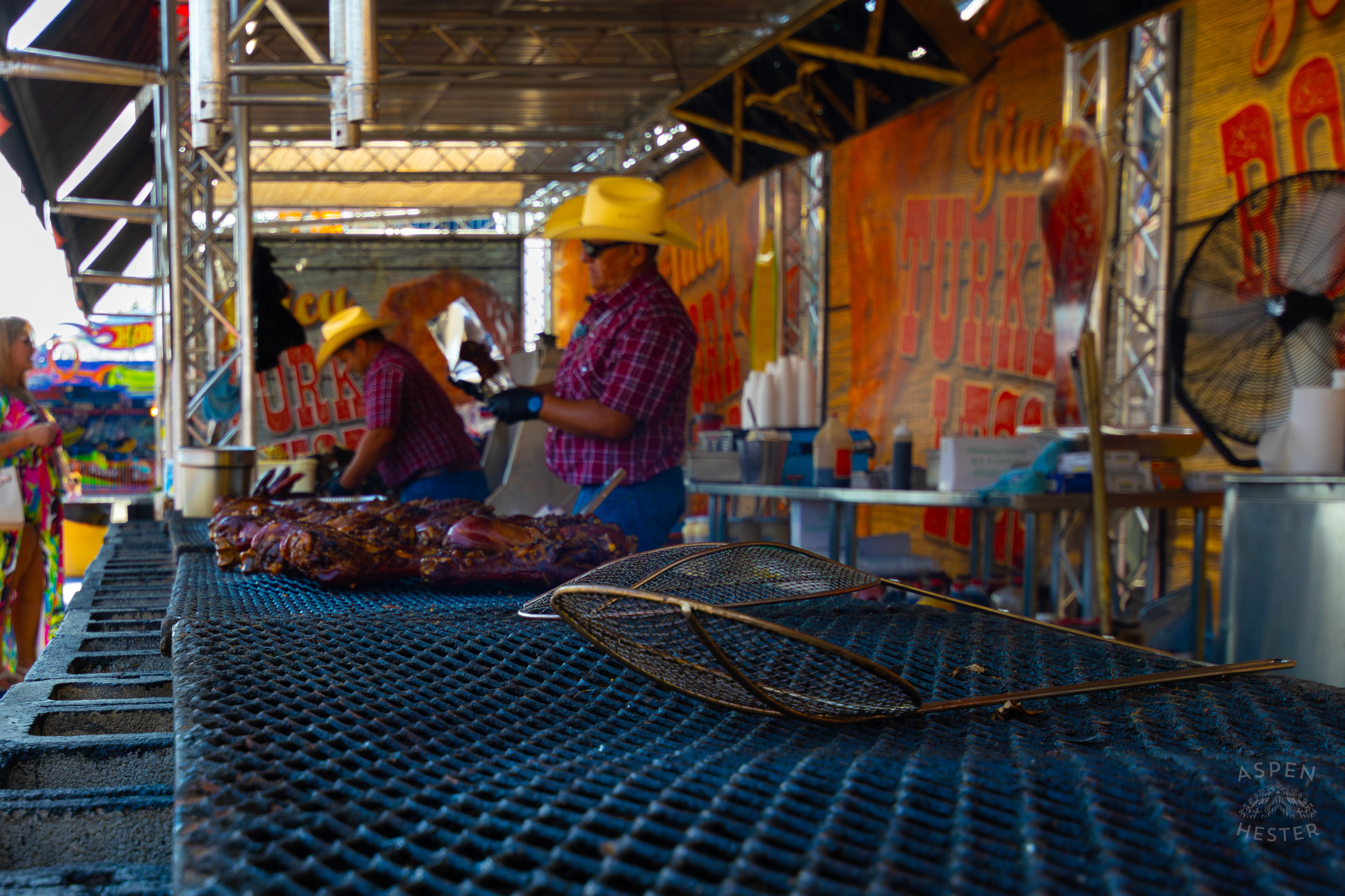 Hot Fresh Turkey Legs for Sale at The 120th Kentucky State Fair. July 15th, 2024/Aspen Hester