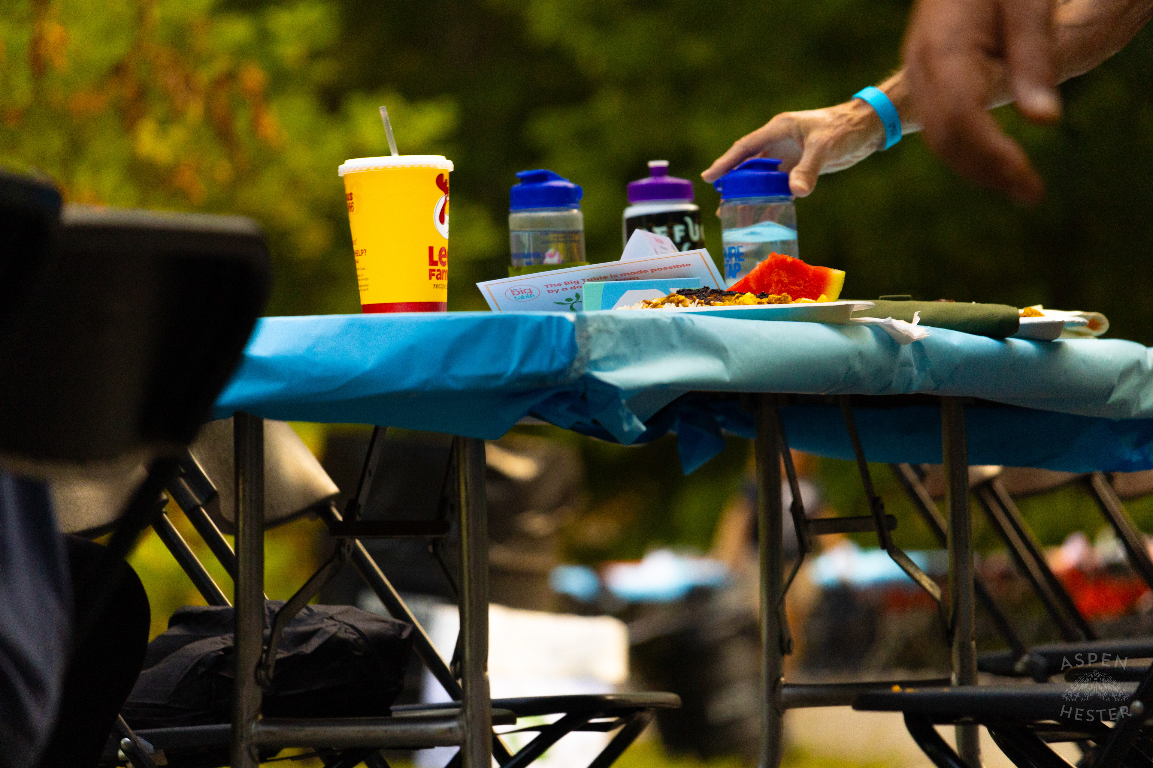 Someone's Filled Plate from The Big Table at Iroquois Park. September 15th, 2024/Aspen Hester 