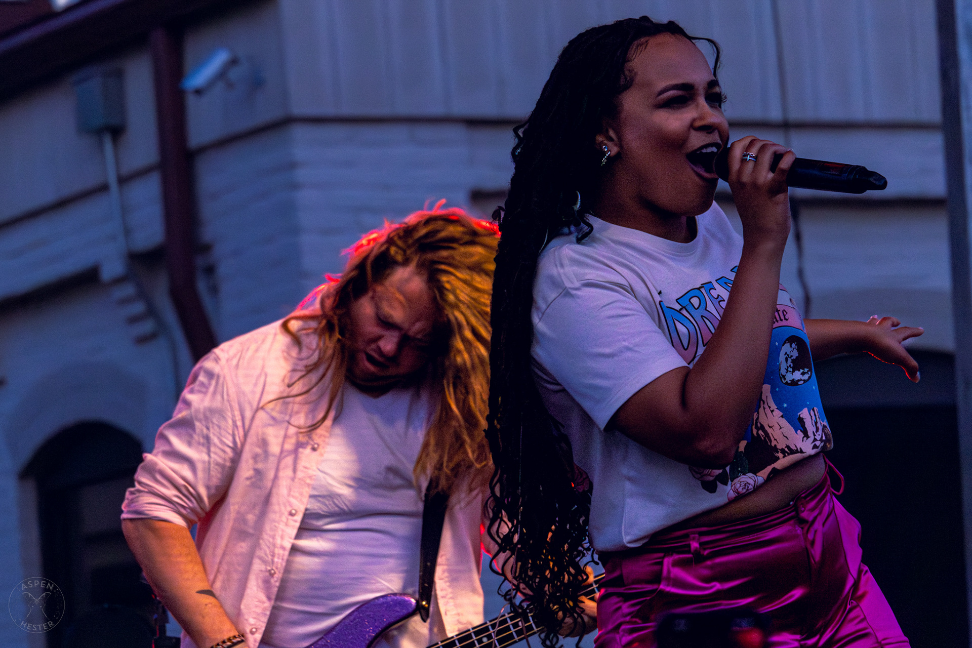 The Juicebox Heroes' Peyton Conners and Josh Inzer Performing At Clarksville 'Good Times' Summer Concert Series. May 11th, 2024/Aspen Hester