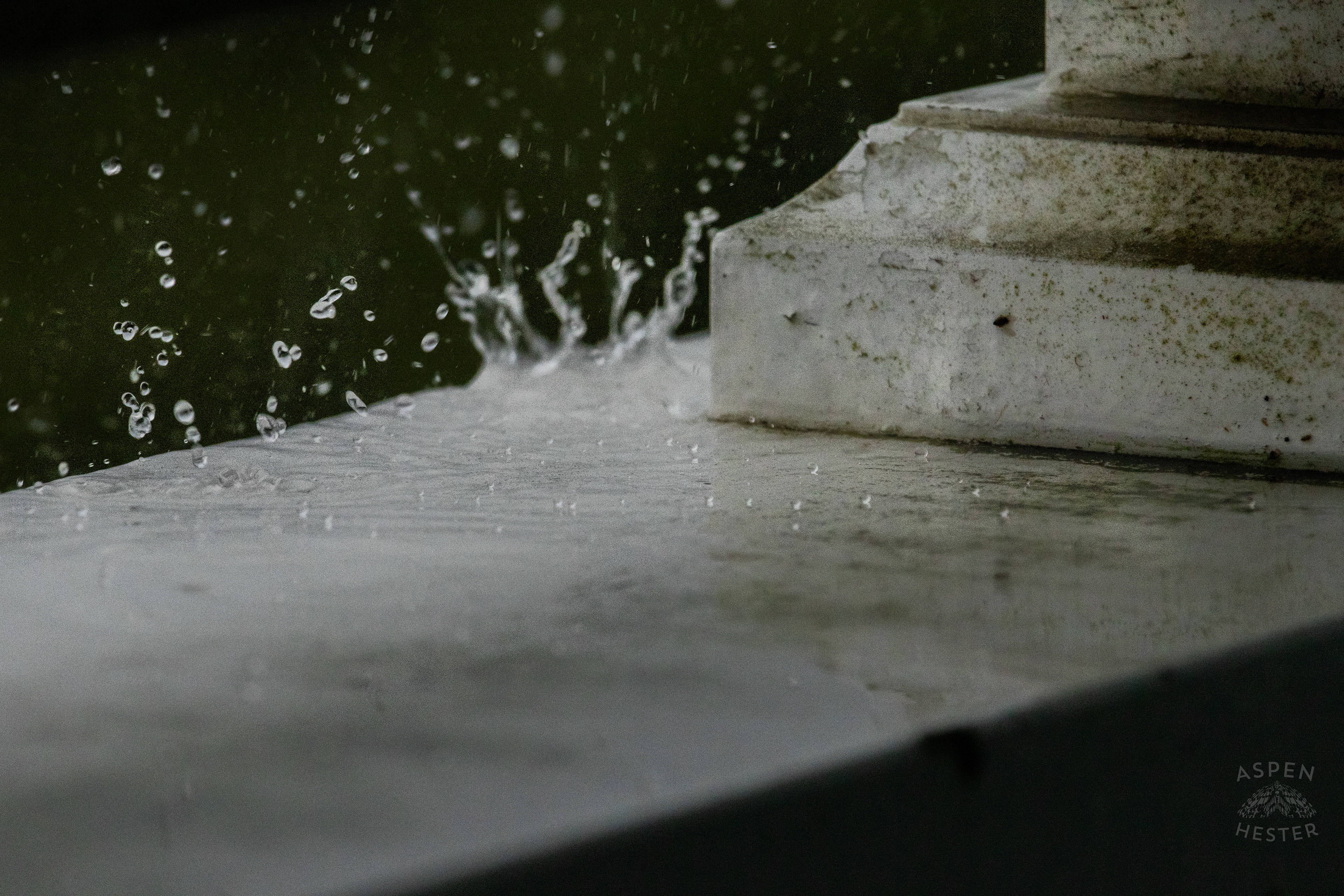 Raindrops as A Thunderstorm Rolls Over Tybee Island Georgia. June 27th, 2024/Aspen HesterRaindrops as A Thunderstorm Rolls Over Tybee Island Georgia. June 27th, 2024/Aspen Hester