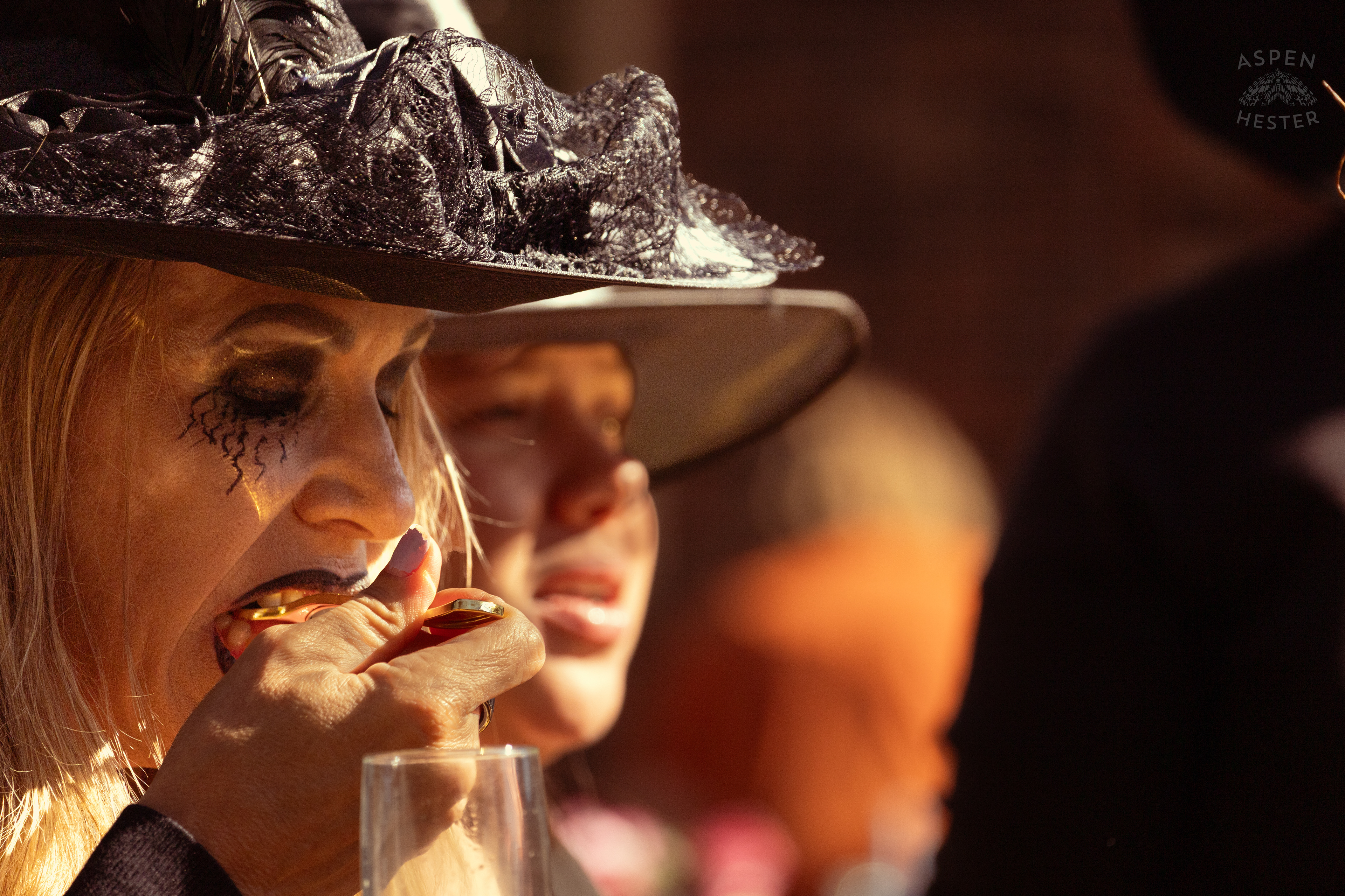 Witches Enjoying Brunch at Stacey Edrington’s Yearly Witches Brunch in Mt. Washington. October 26th, 2024/Aspen Hester