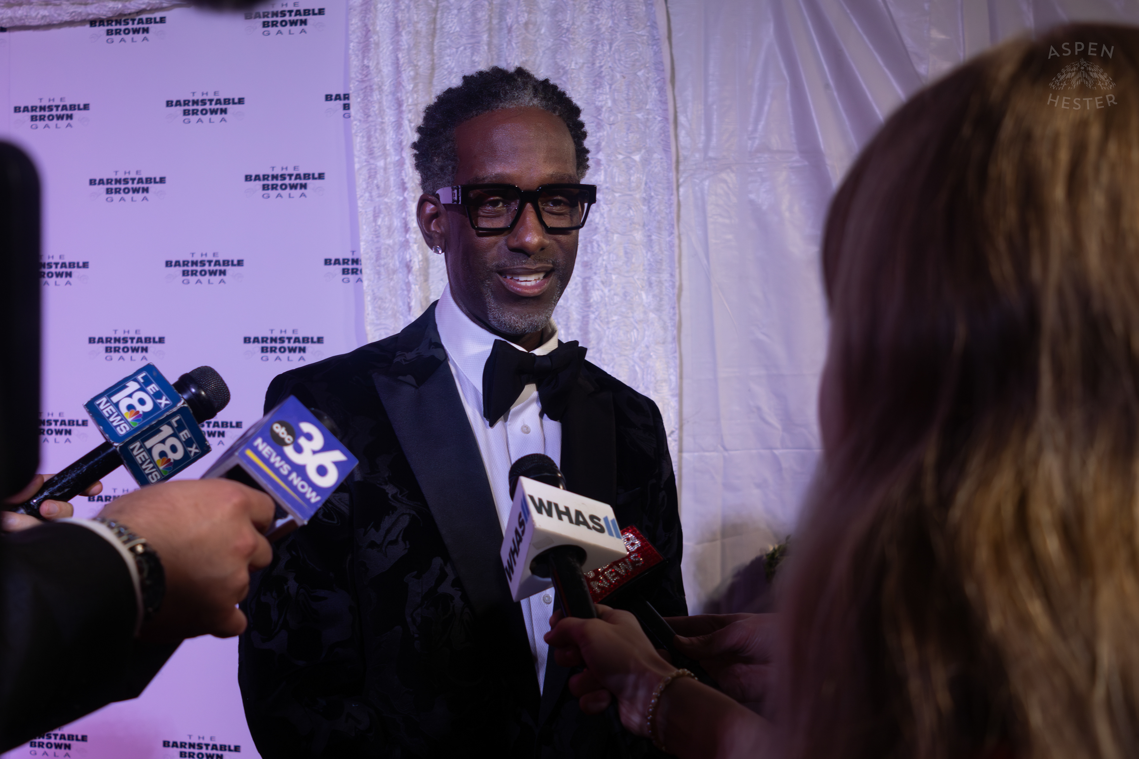 Boys II Mens’ Shawn Stockman Speaks to the Media at The 2025 Barnstable-Brown Gala. May 2nd, 2025/Aspen Hester
