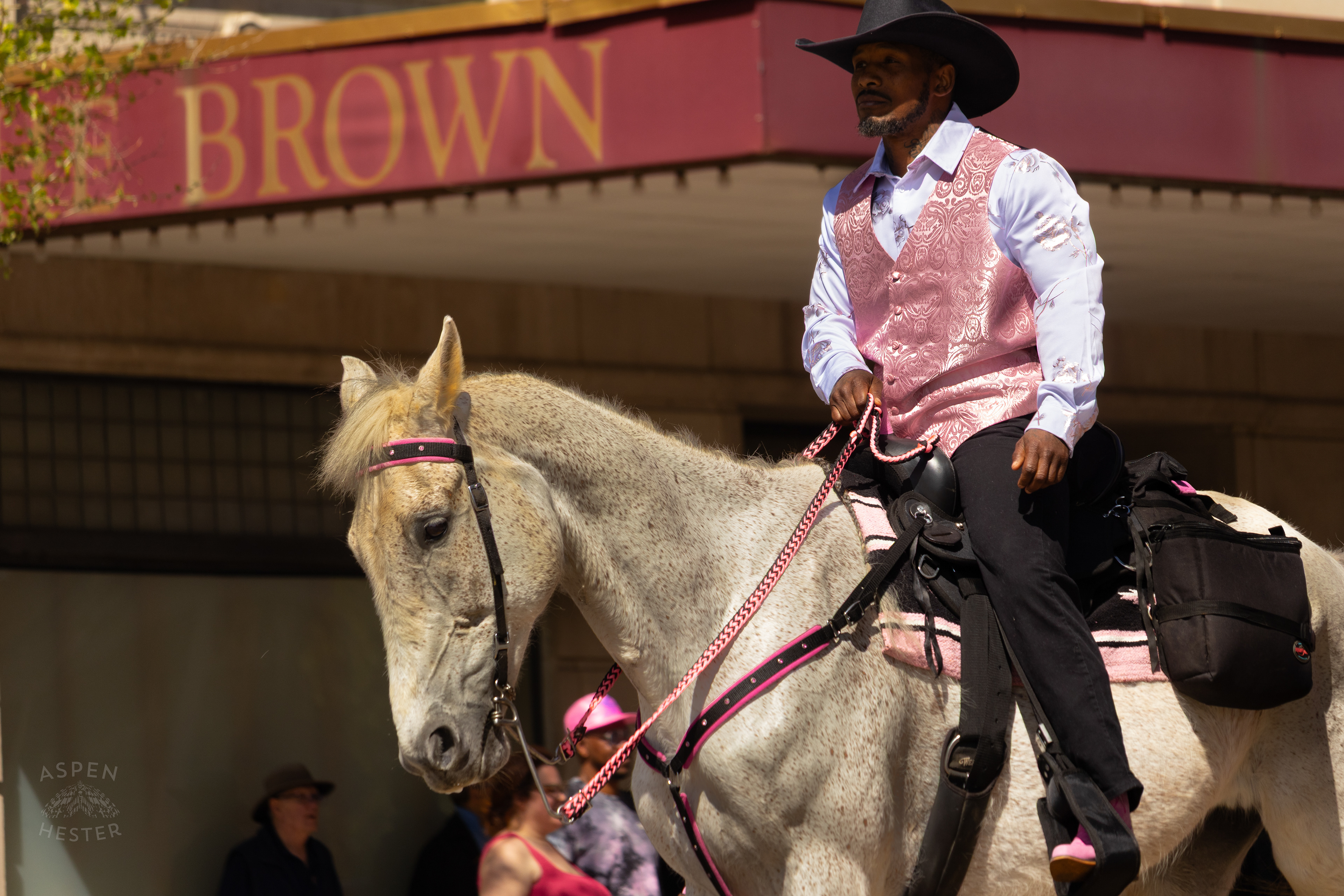 The Kentucky Hardriders Make Their Way Down West Broadway for The 70th Annual Pegasus Parade. April 27th, 2025/Aspen Hester