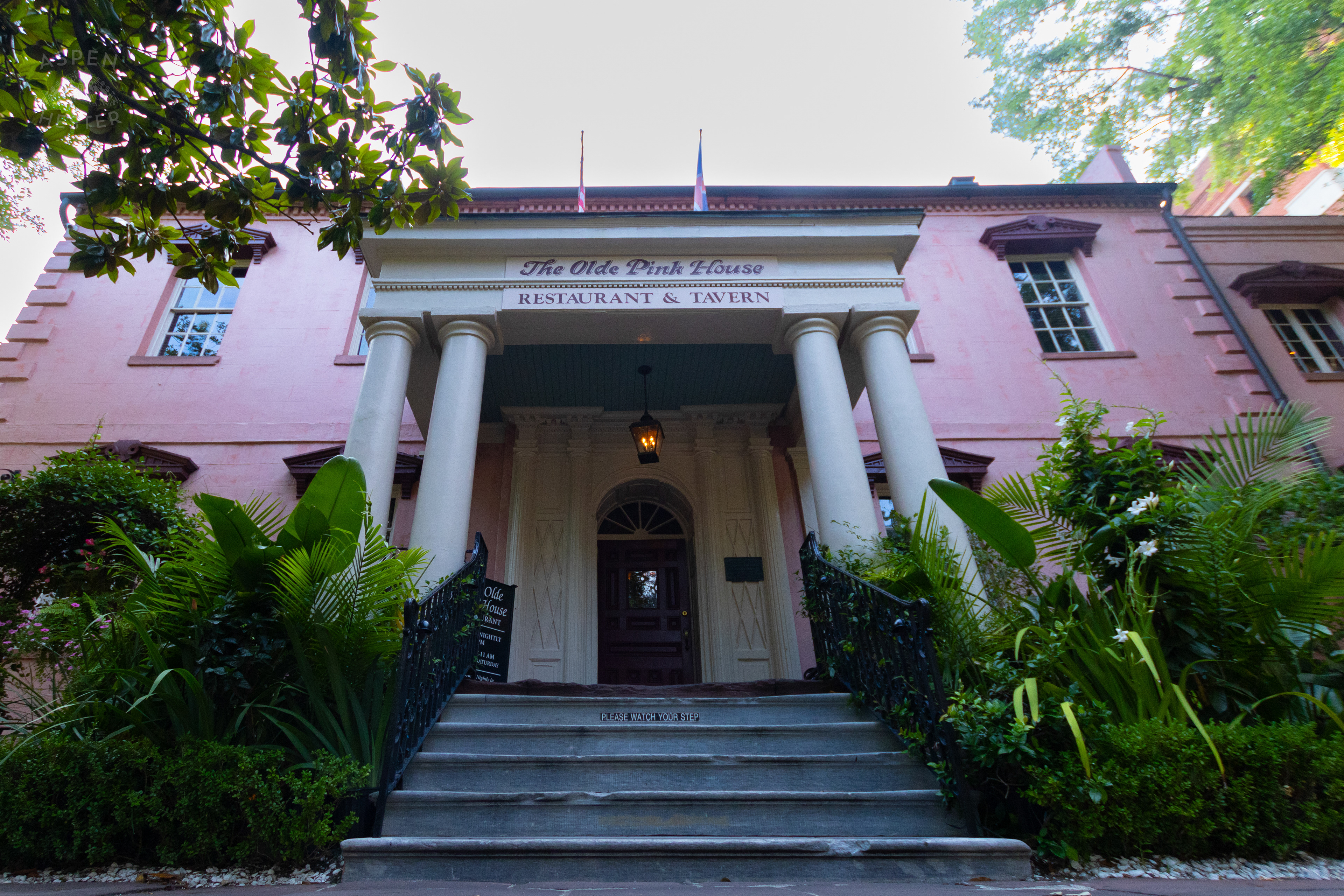 The Olde Pink House In Savannah Georgia. June 24th, 2024/Aspen Hester