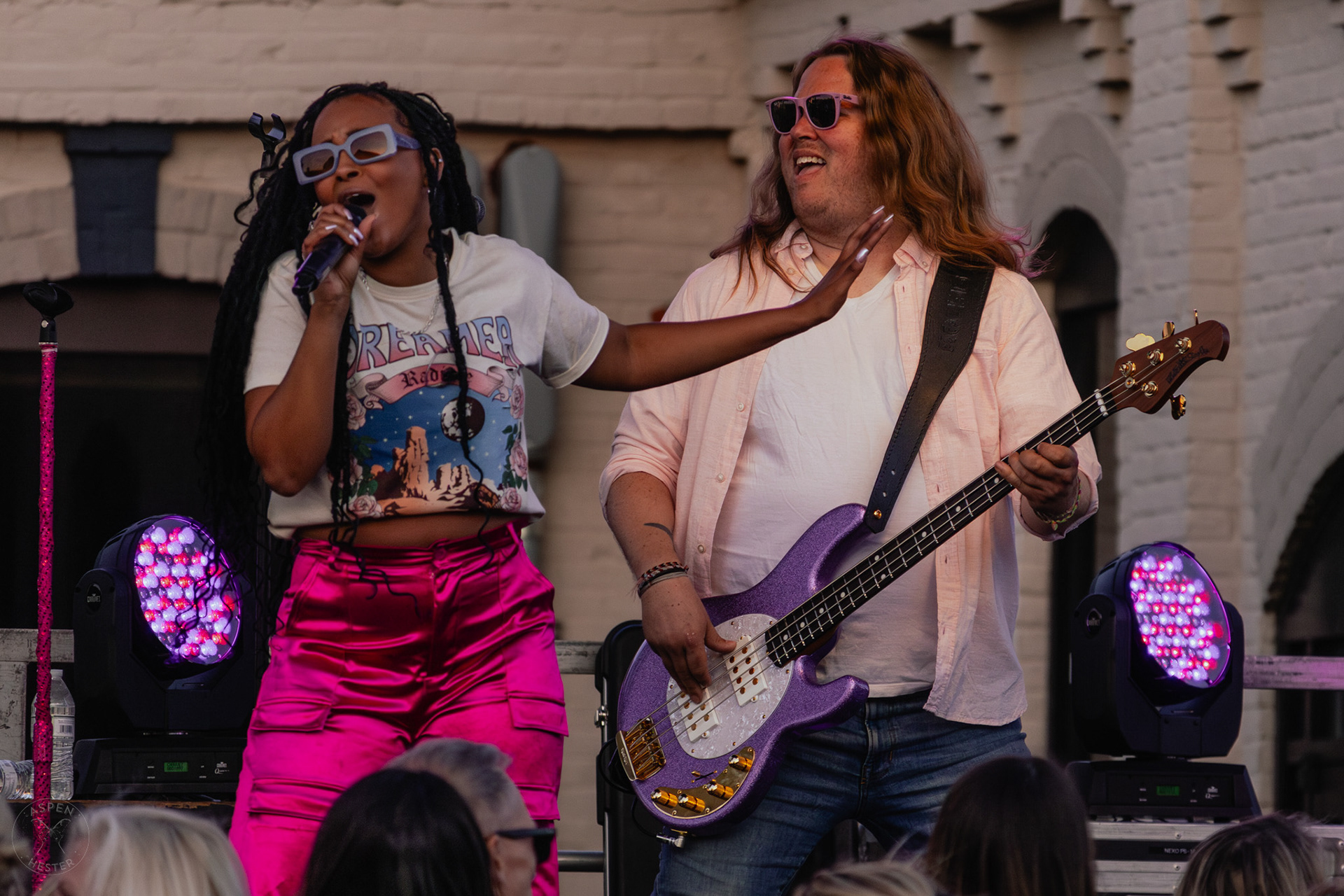 The Juicebox Heroes' Peyton Conners and Josh Inzer Performing At Clarksville 'Good Times' Summer Concert Series. May 11th, 2024/Aspen Hester