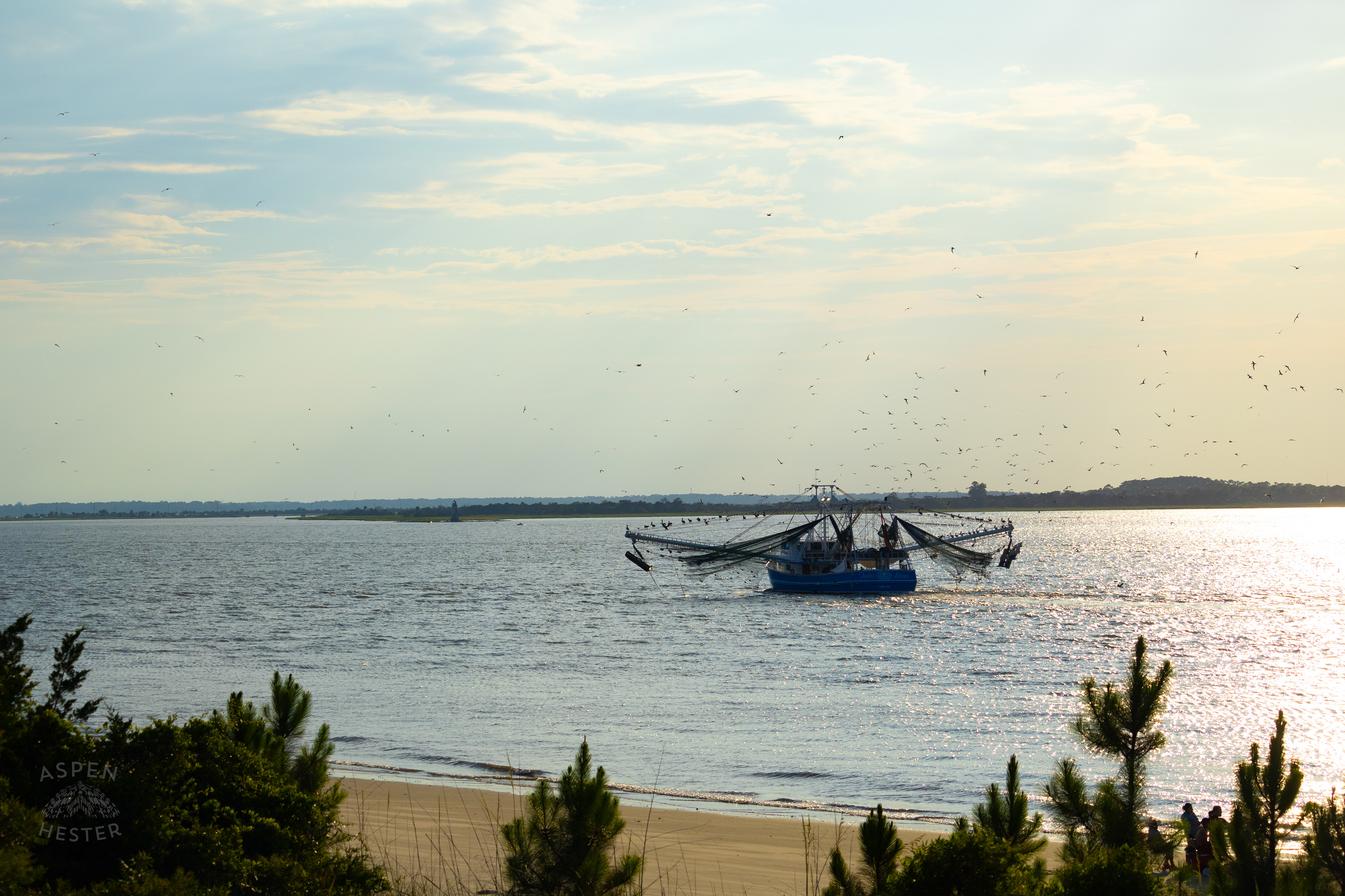 'Jesus Lives' Off The Coast of Tybee Island Georgia. June 23rd, 2024/Aspen Hester
