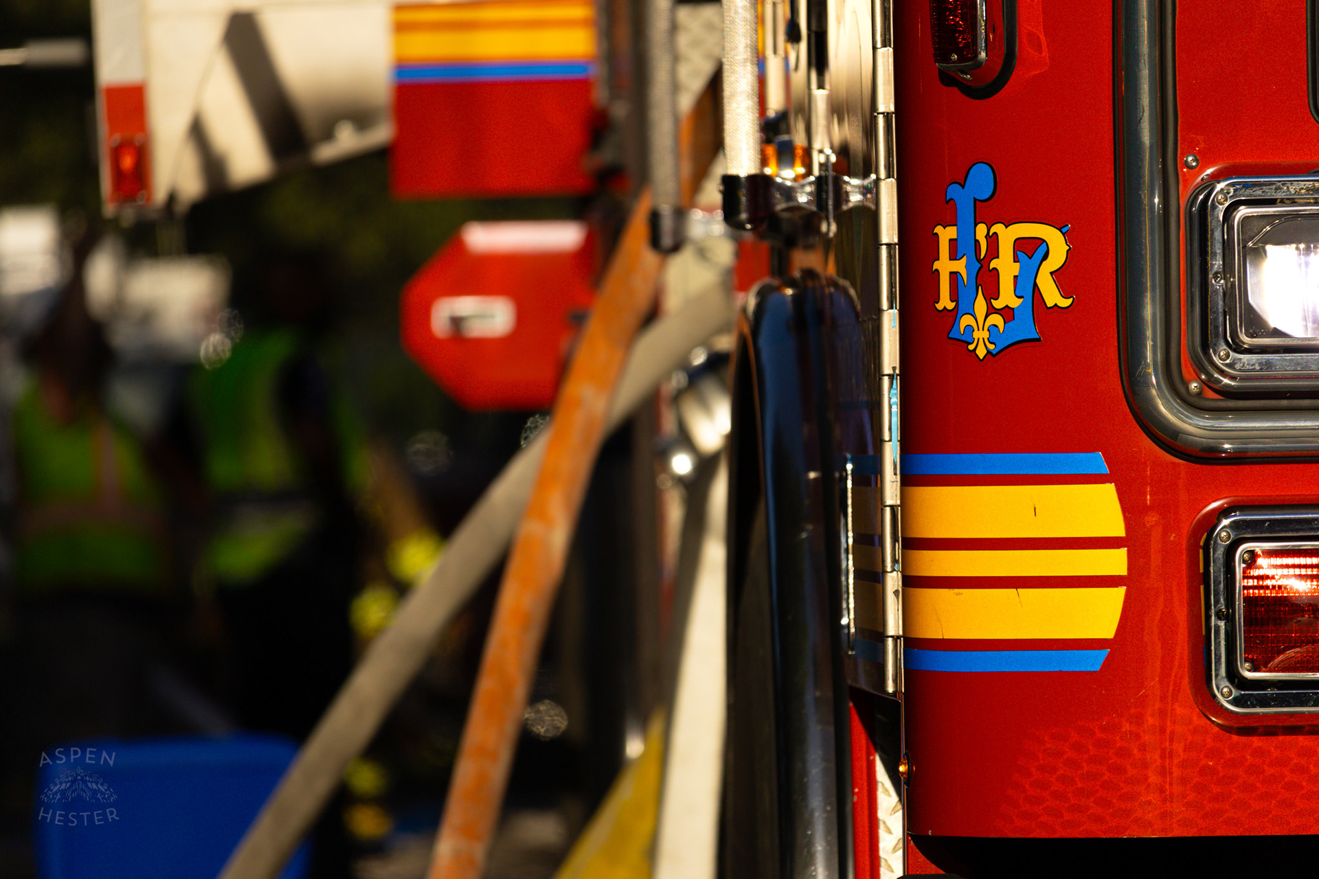 Louisville Firefighters Battling Flames on The Corner of 2nd and Oak Street. June 7th, 2024/Aspen Hester