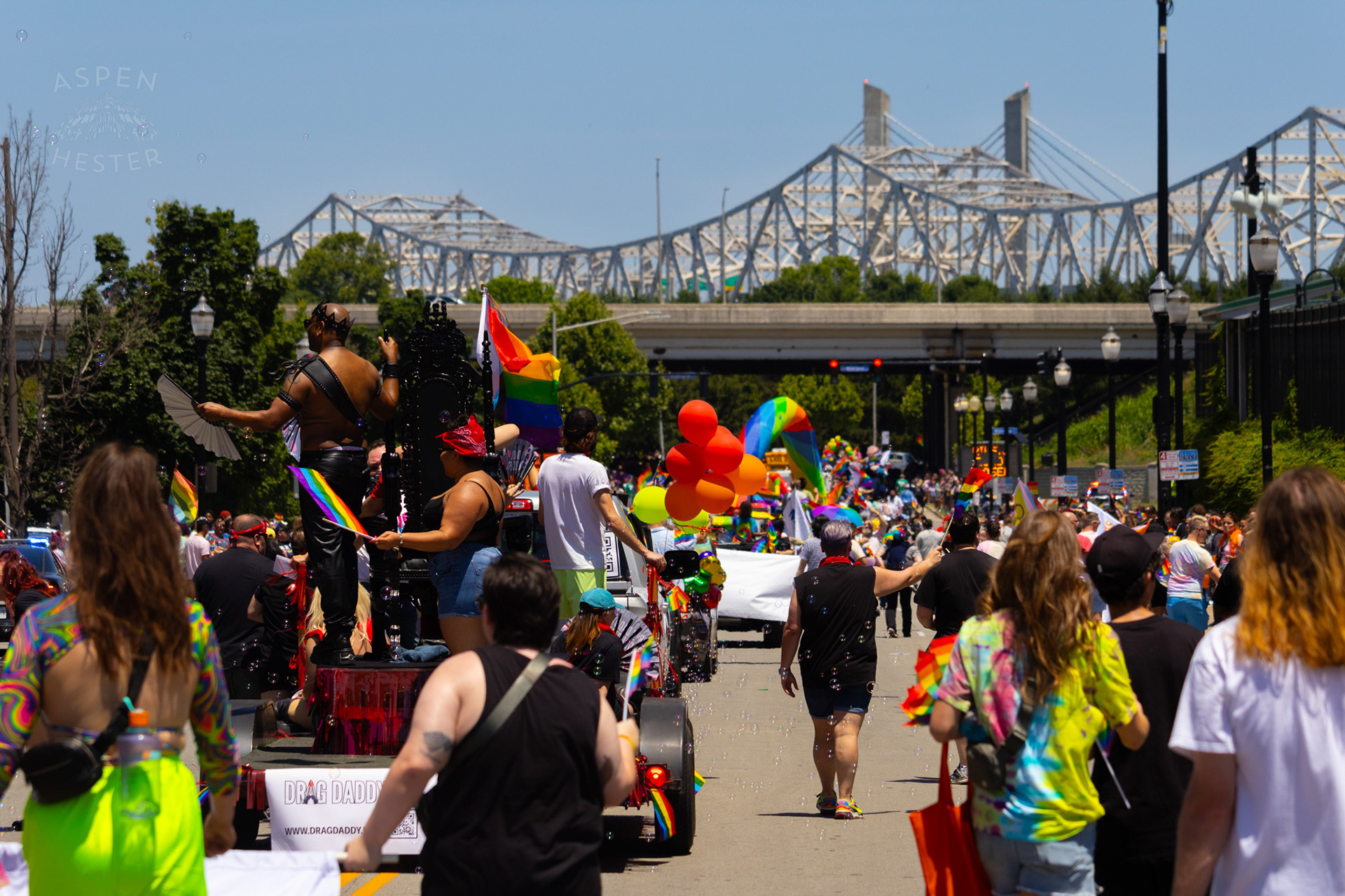 The Kentuckiana Pride Parade. June 15th, 2024/Aspen Hester