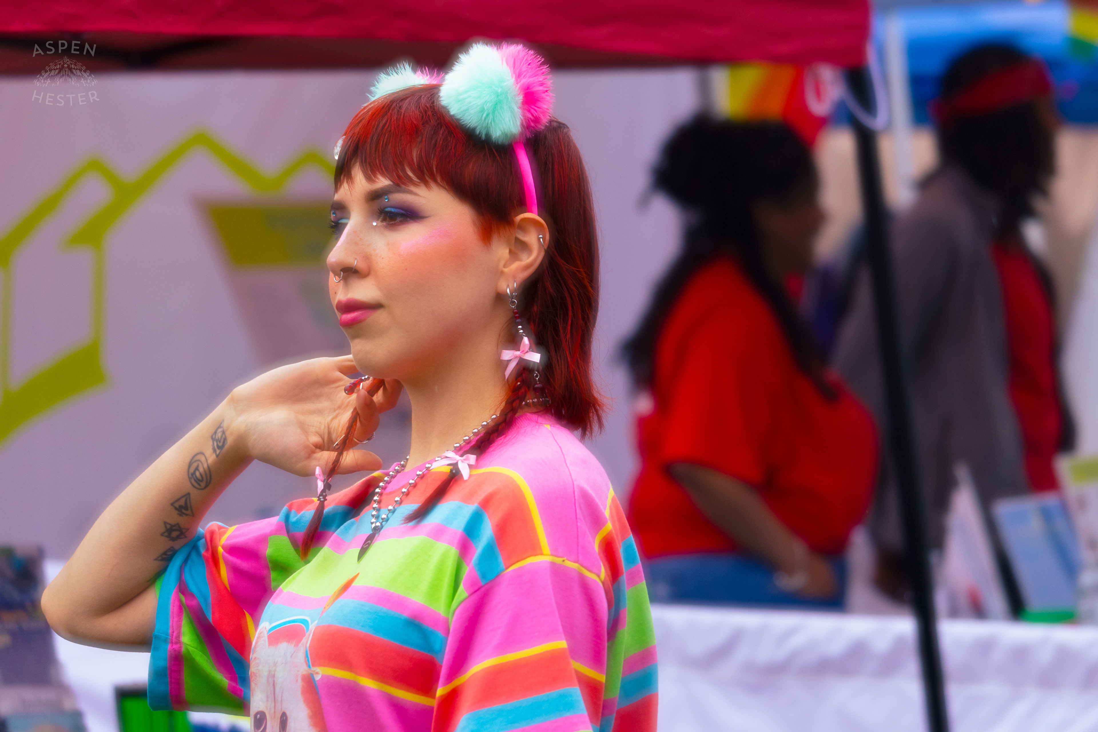 Walking Through Southern Indiana Pride. June 1st, 2024/Aspen Hester