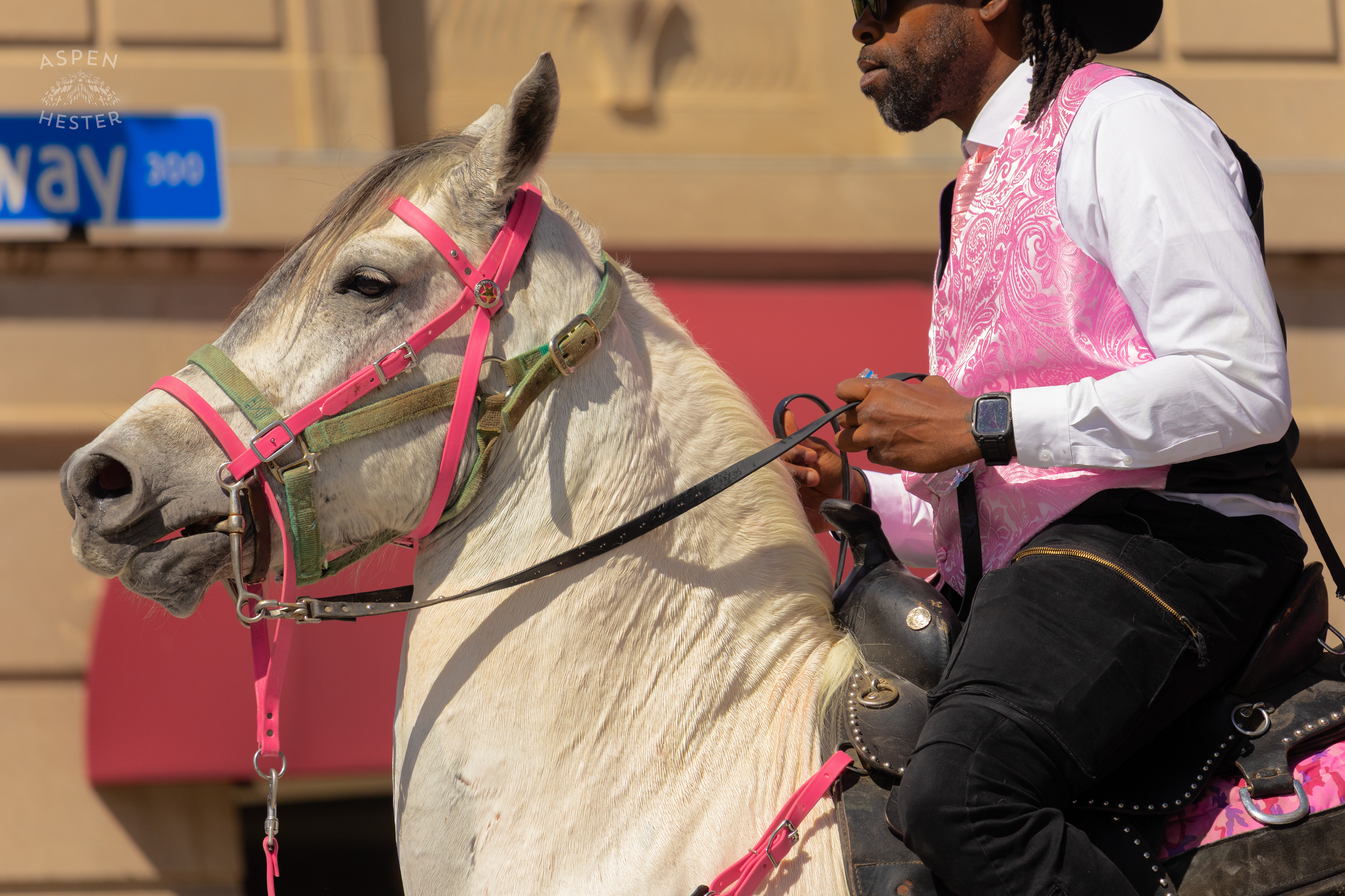 The Kentucky Hardriders Make Their Way Down West Broadway for The 70th Annual Pegasus Parade. April 27th, 2025/Aspen Hester
