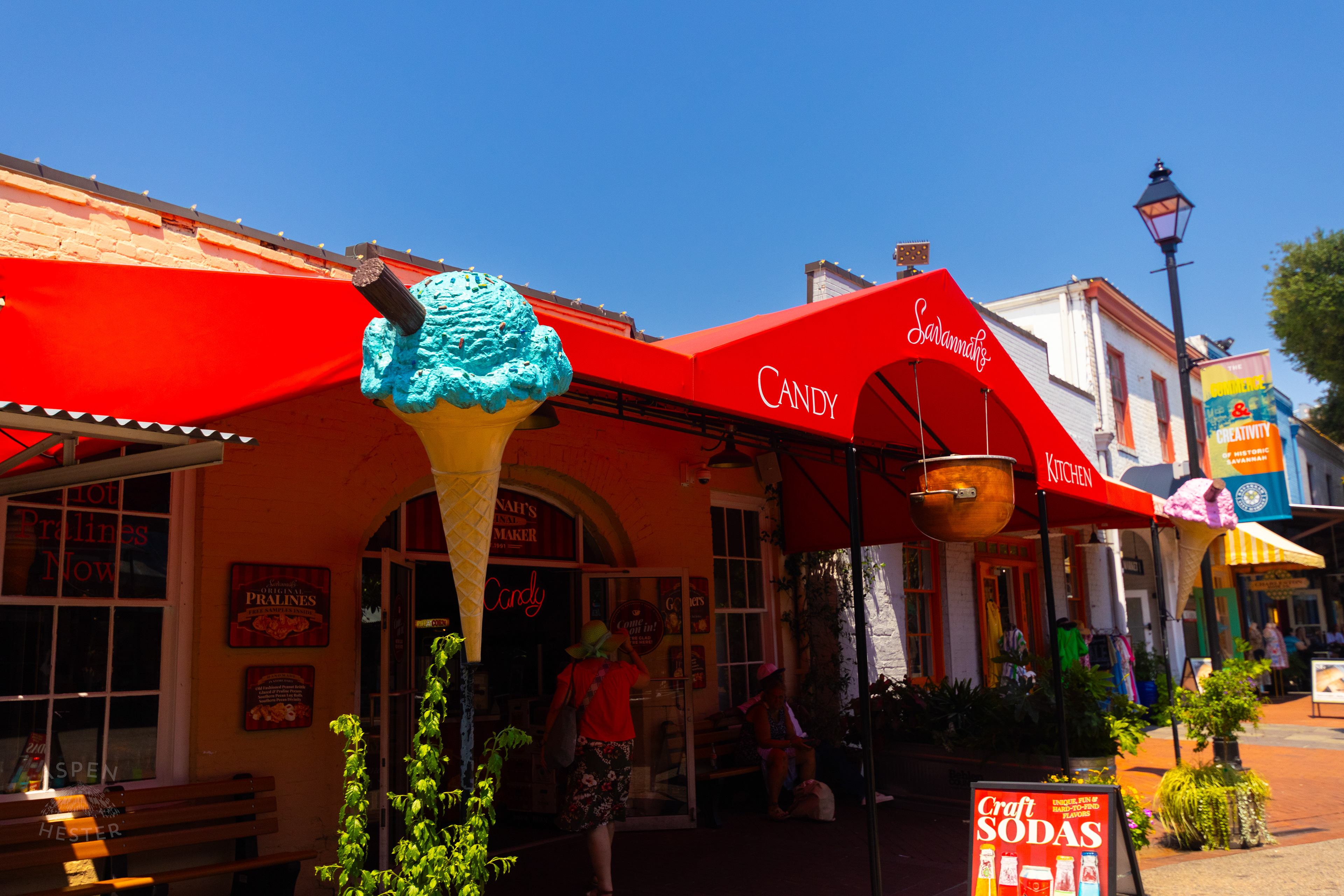 Savannah's Candy Kitchen in Savannah Georgia. June 26th, 2024/Aspen Hester