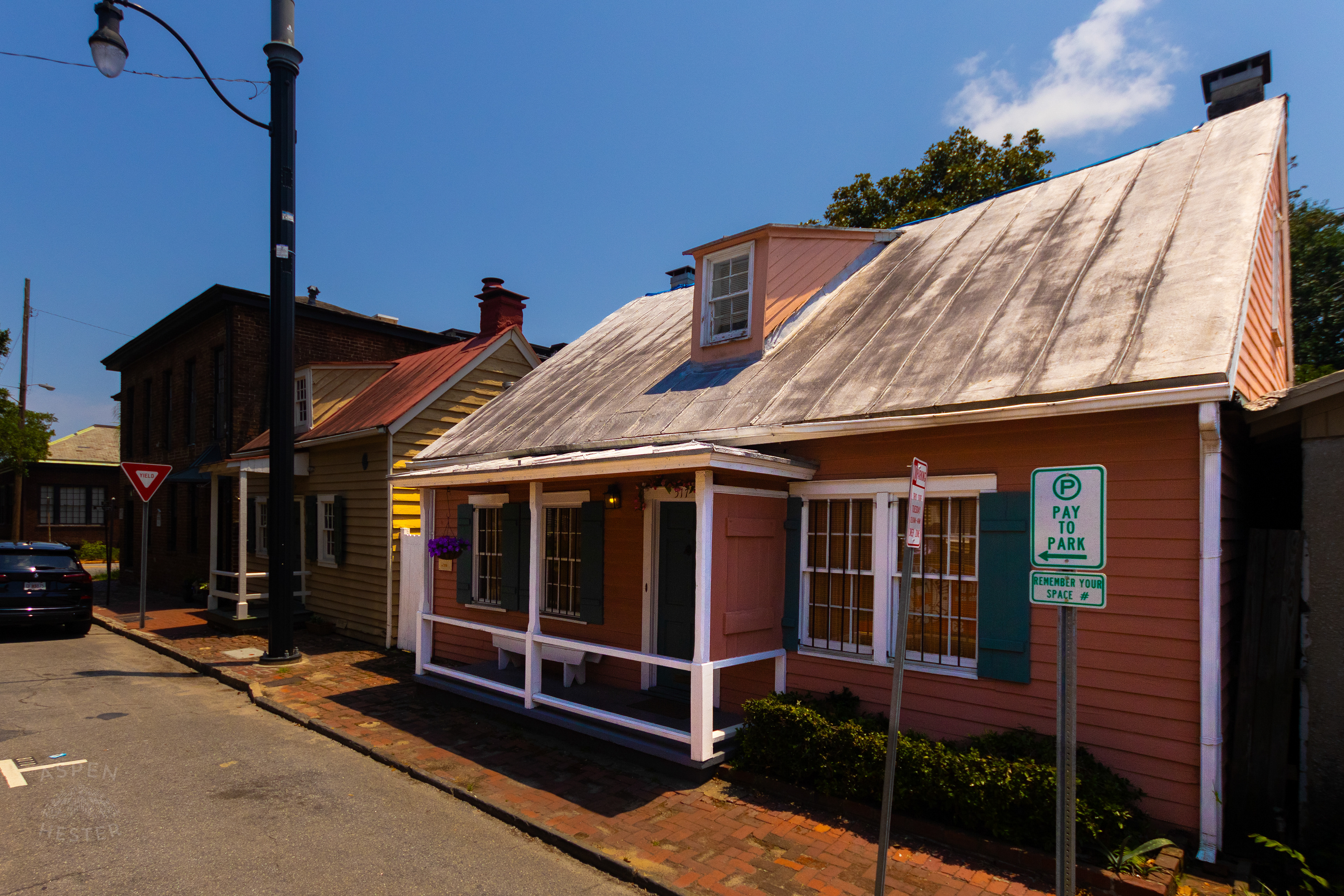 The Susannah Clarke Cottage in Savannah Georgia. June 26th, 2024/Aspen Hester