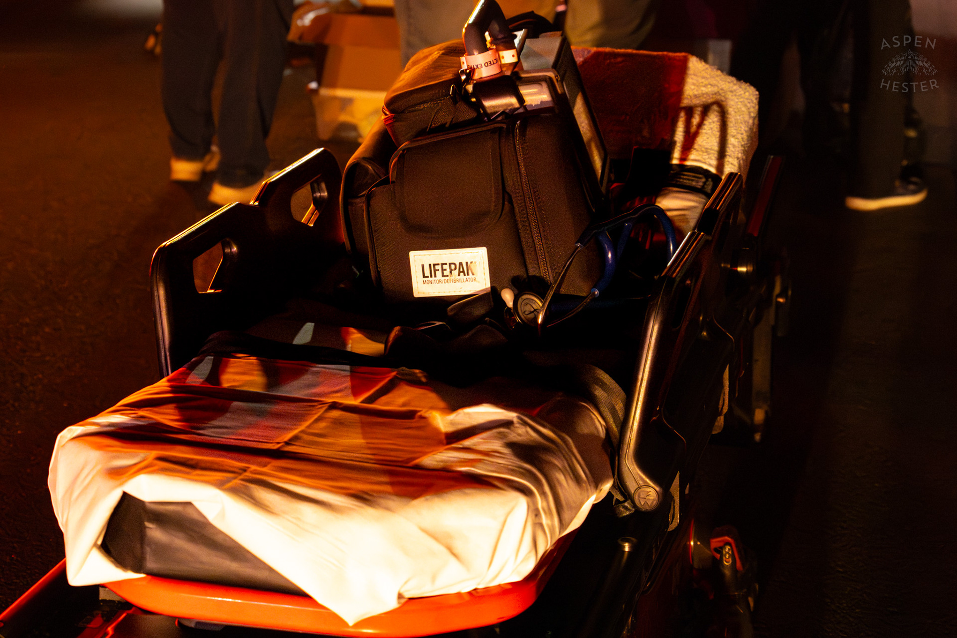 EMS on Stand By Big Run Creek Apartments. June 7th, 2024/Aspen Hester