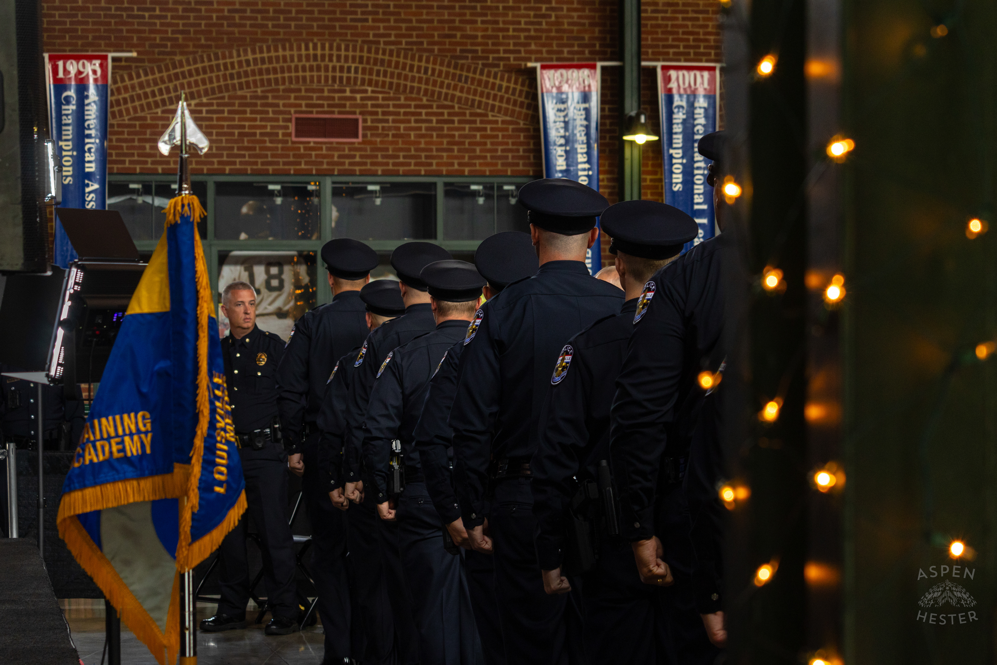 Newly Sworn in Recruits at The Graduation of MAC 59 into LMPD. August 30th, 2024Aspen Hester