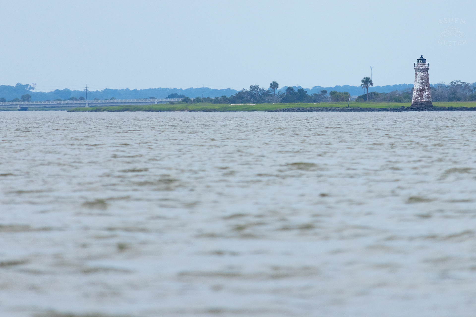 The Cockspur Island Lighthouse On Tybee Island Georgia. June 24th, 2024/Aspen Hester
