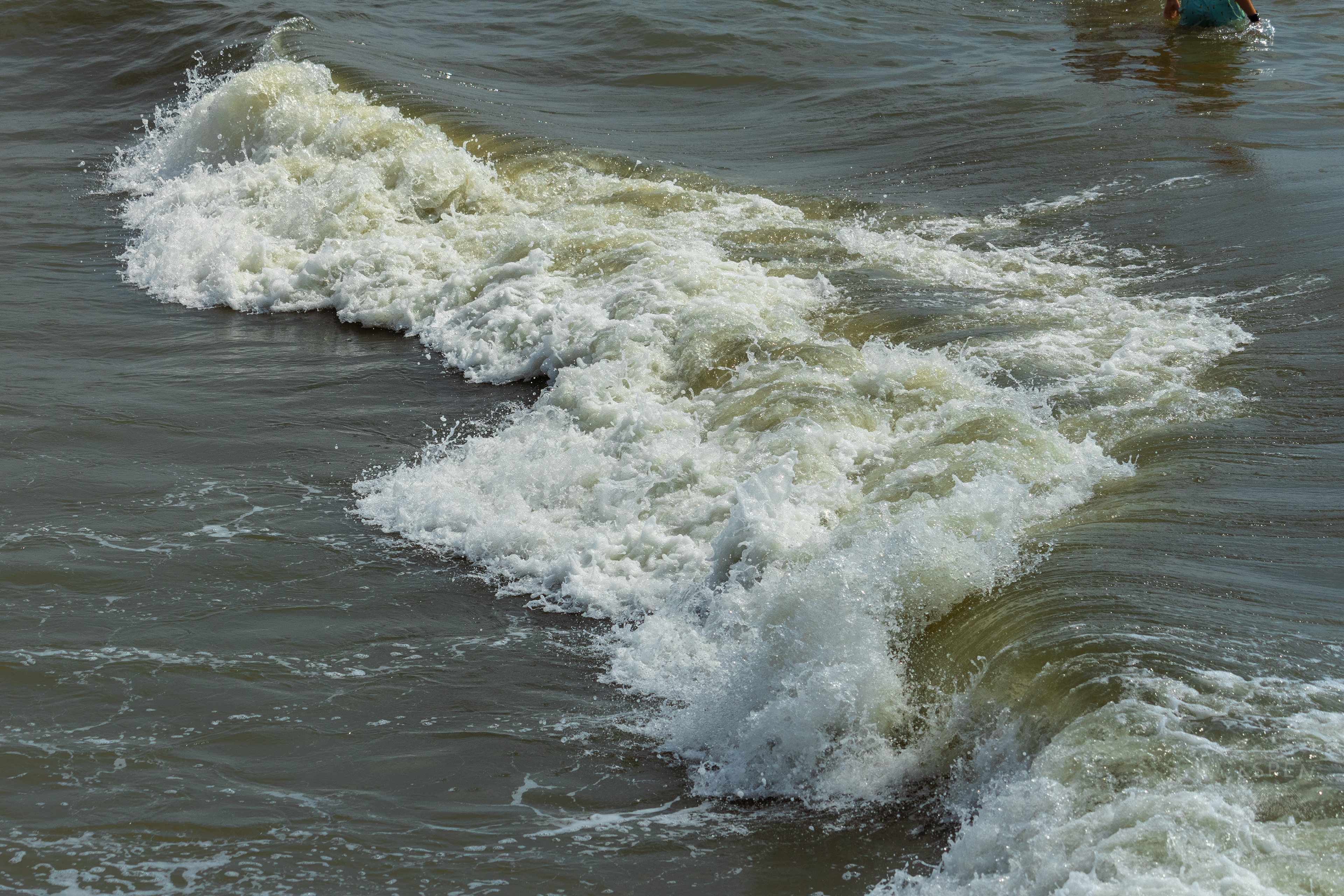 Waves on Tybee Island Georgia. June 27th, 2024/Aspen Hester