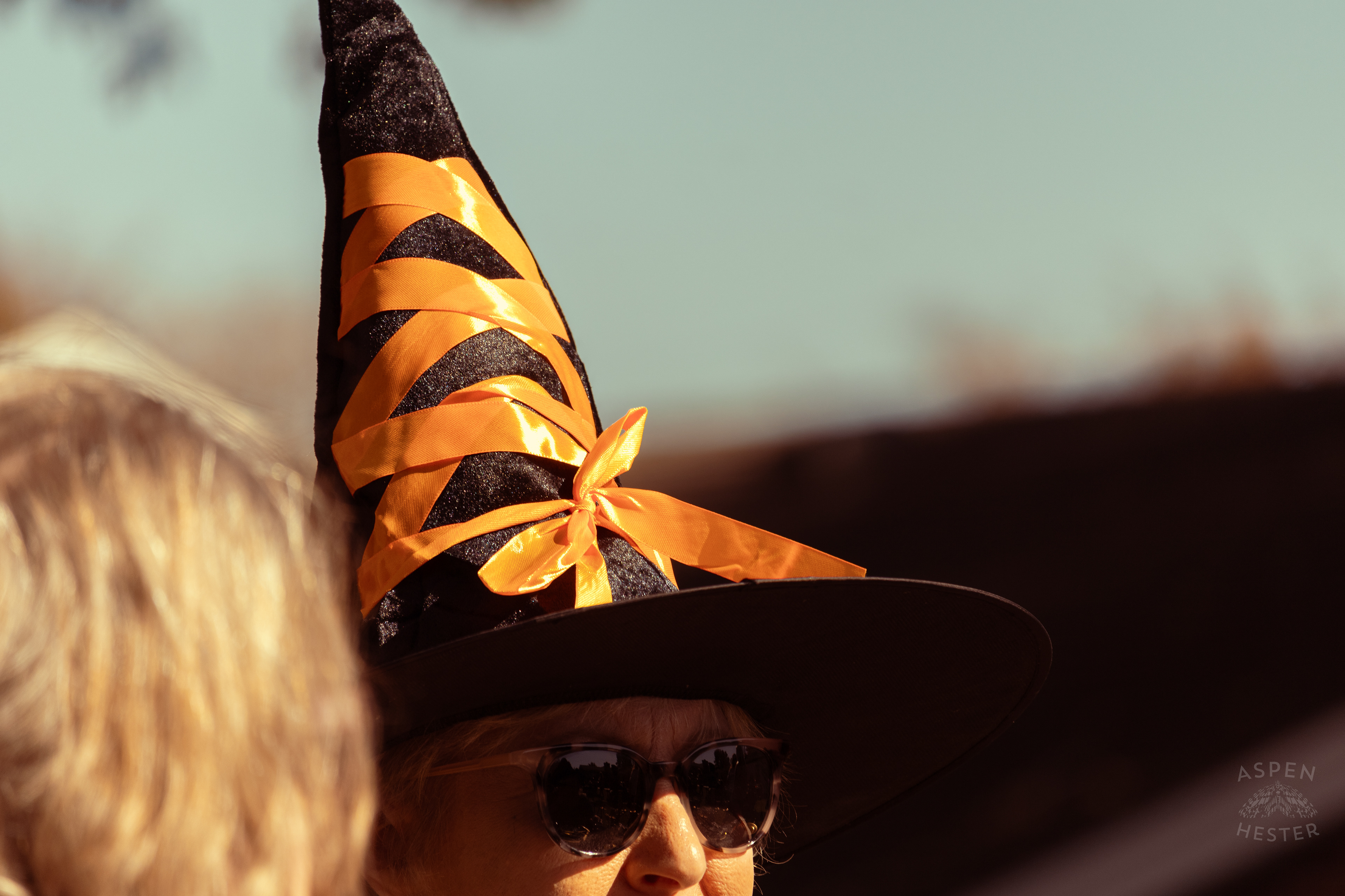 Witch Hats Worn to Stacey Edrington’s Yearly Witches Brunch in Mt. Washington. October 26th, 2024/Aspen Hester