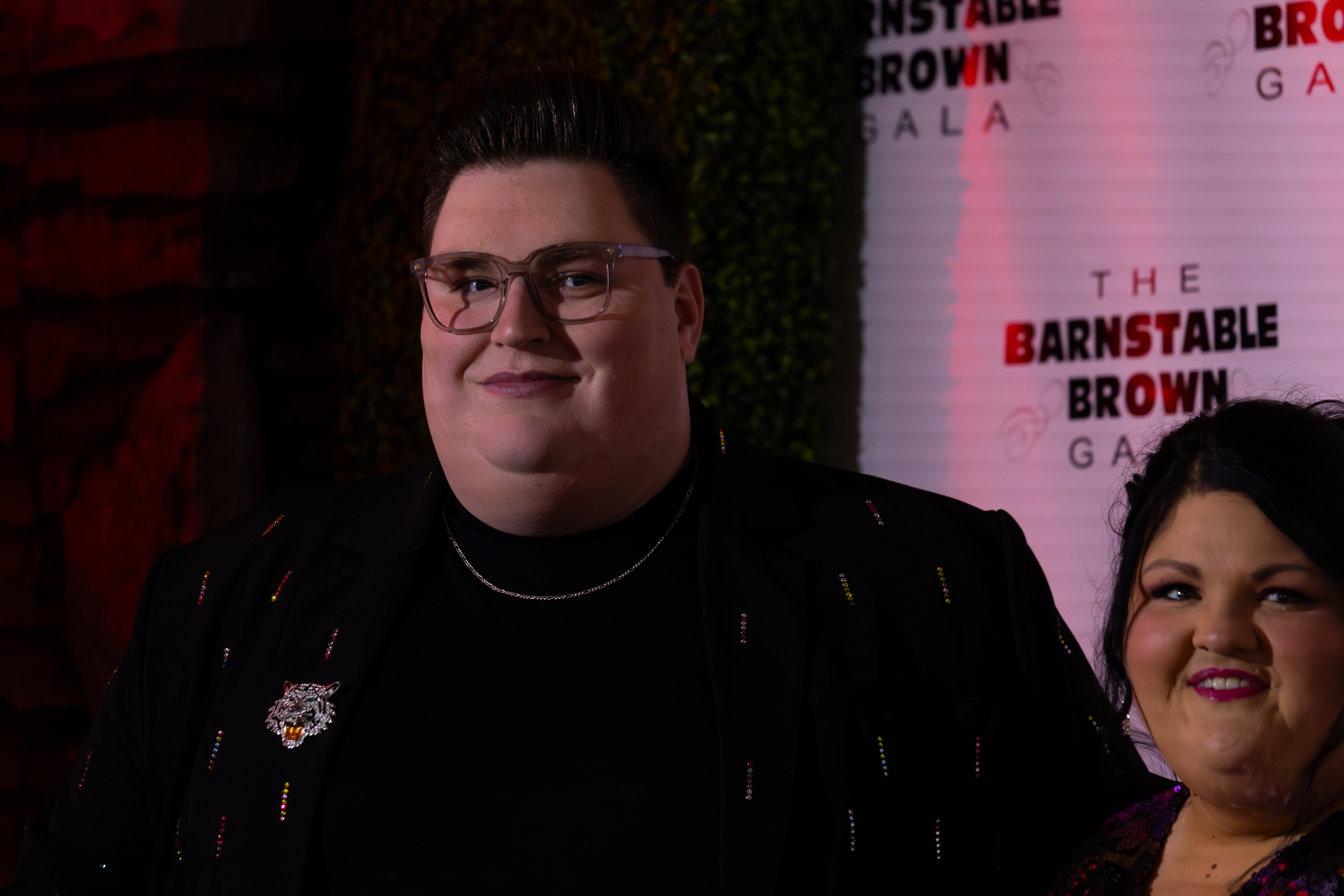 Jordan Smith and Kristen Denny Pose on The Red Carpet at The 2024 Barnstable-Brown Gala. May 3rd, 2024/Aspen Hester