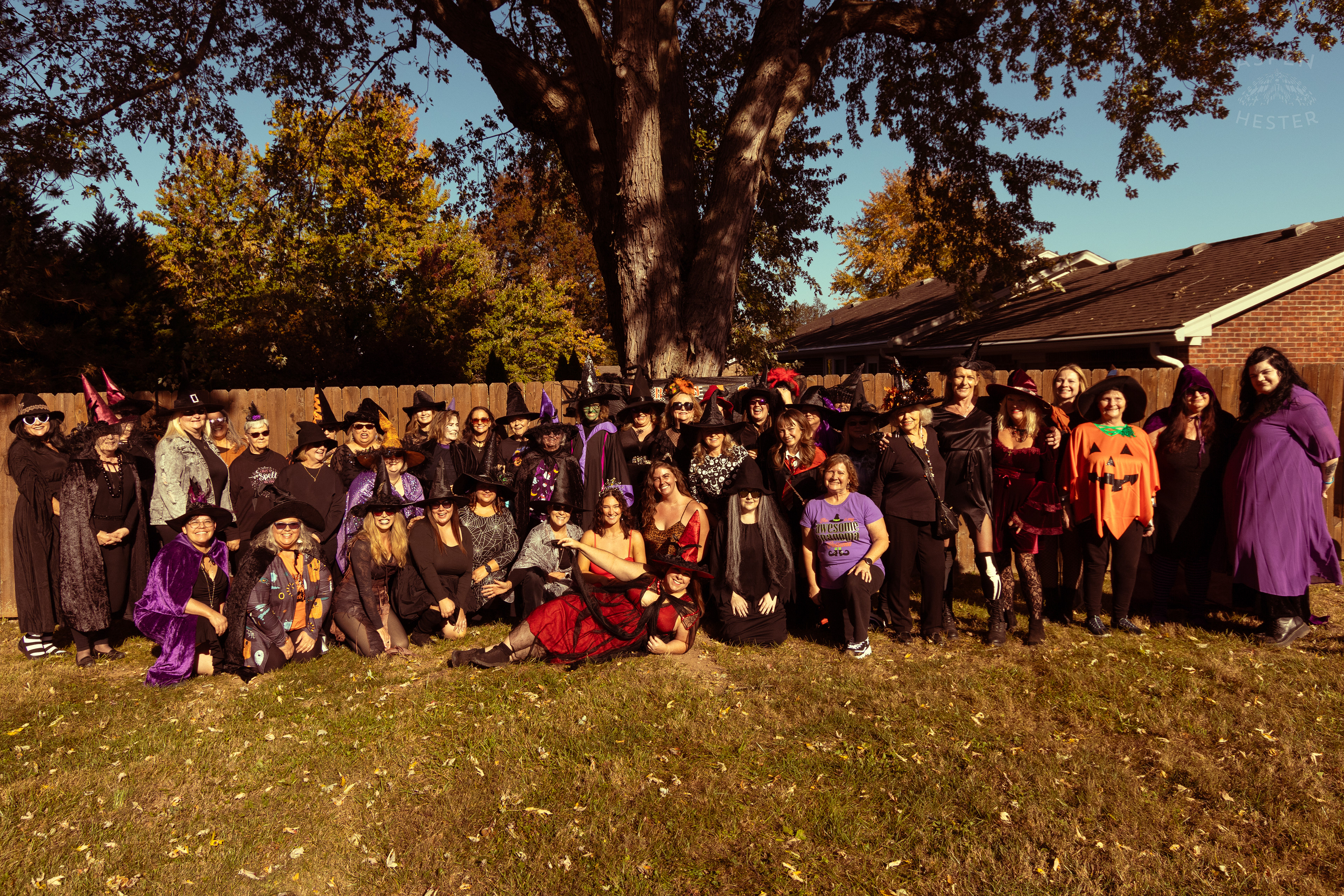 60+ Witches in Attendance at Stacey Edrington’s Yearly Witches Brunch in Mt. Washington. October 26th, 2024/Aspen Hester