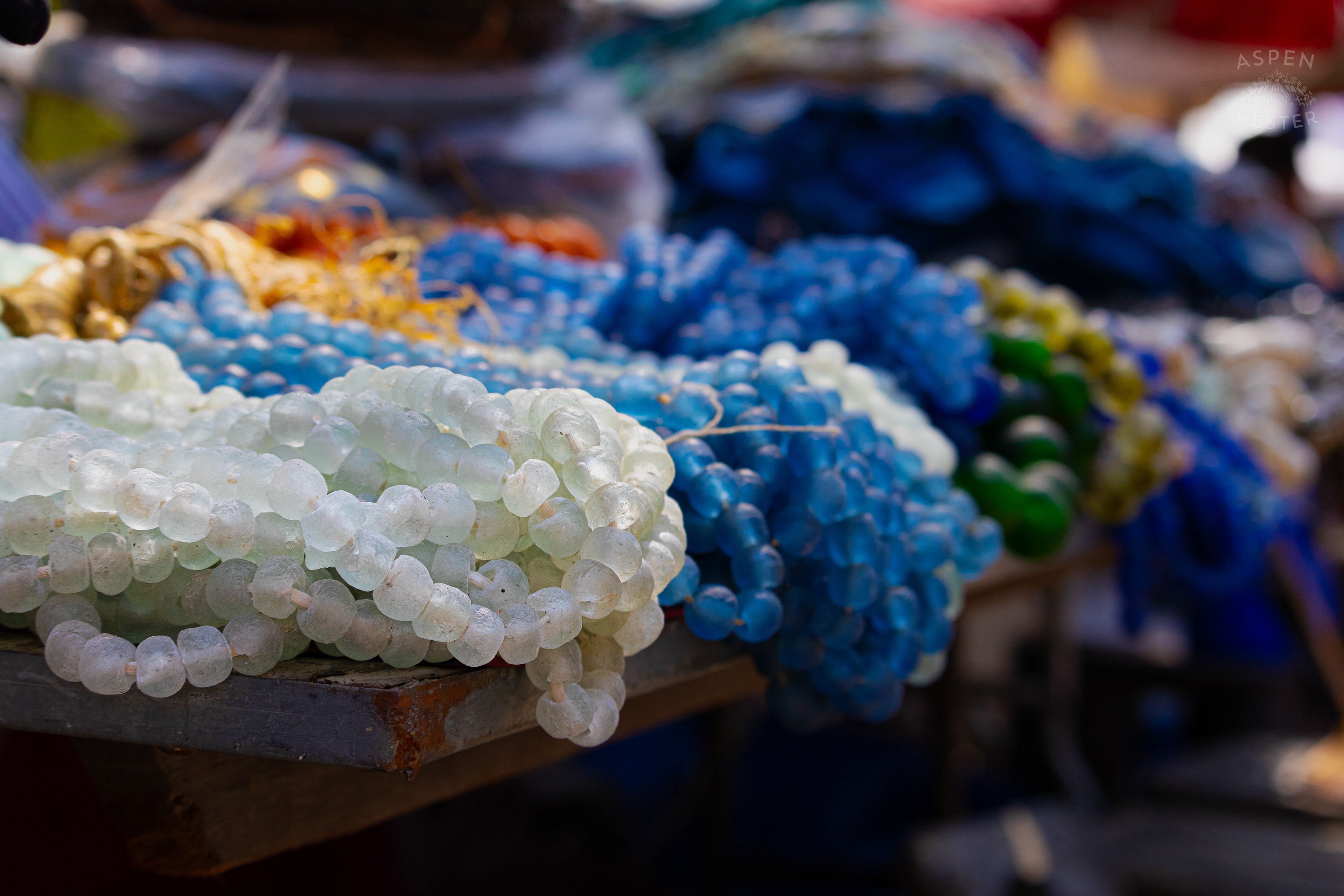 GaBeads Being Sold by Gafa Personalizados at Opening Day of The 22nd Annual WorldFest. August 30th, 2024. Aspen Hesterfa Personalizados