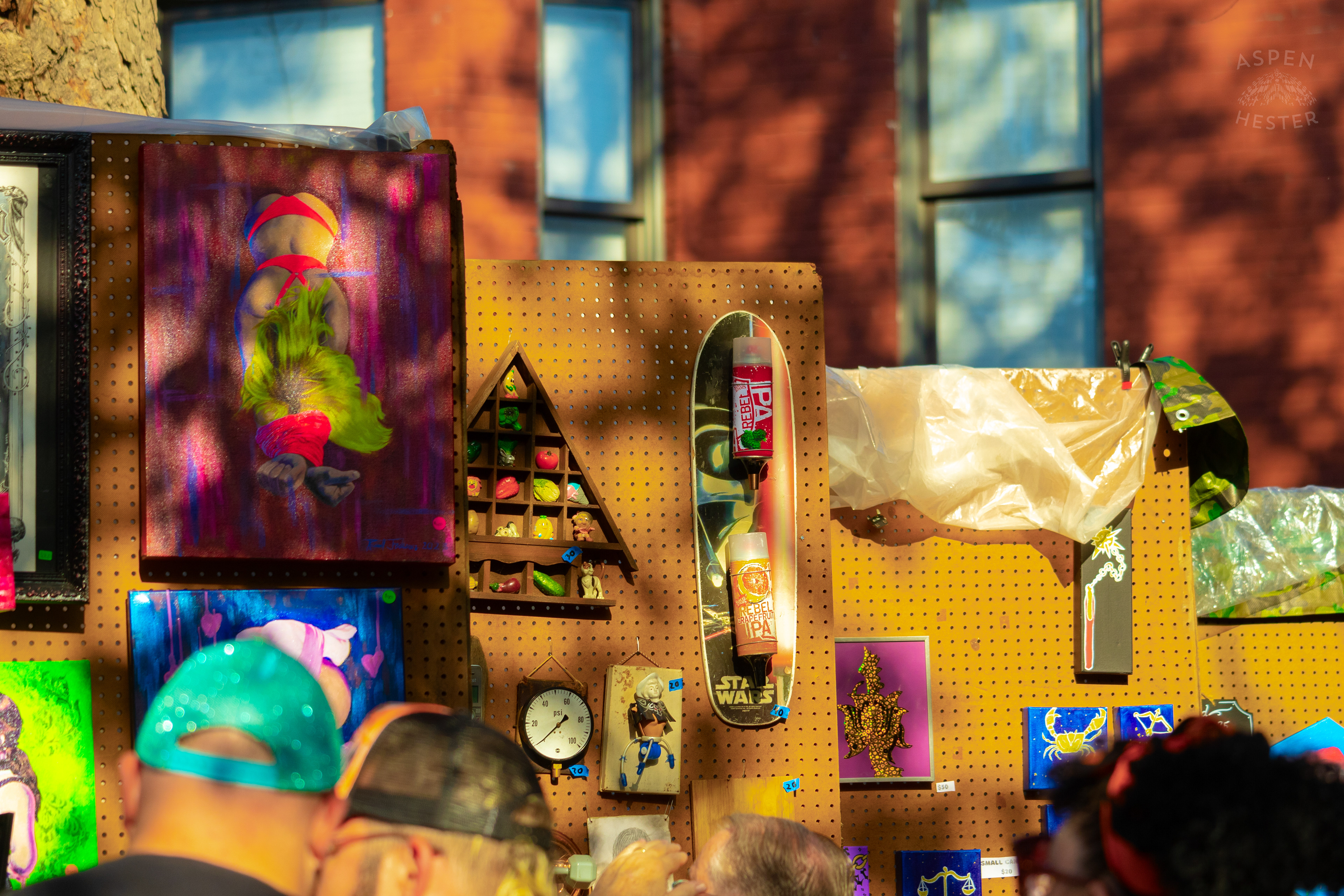 Art for Sale At The 2024 Louisville Unfair. October 5th, 2024/Aspen Hester