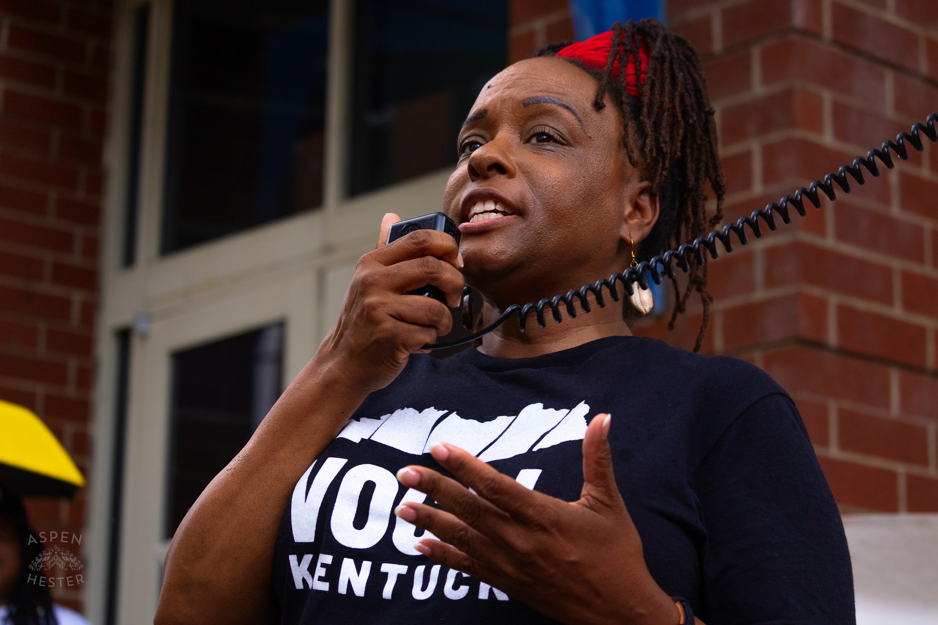 Speaker at The 3rd Annual Vocal KY International Overdose Awareness Day Rally and March. August 31st, 2024/Aspen Hester