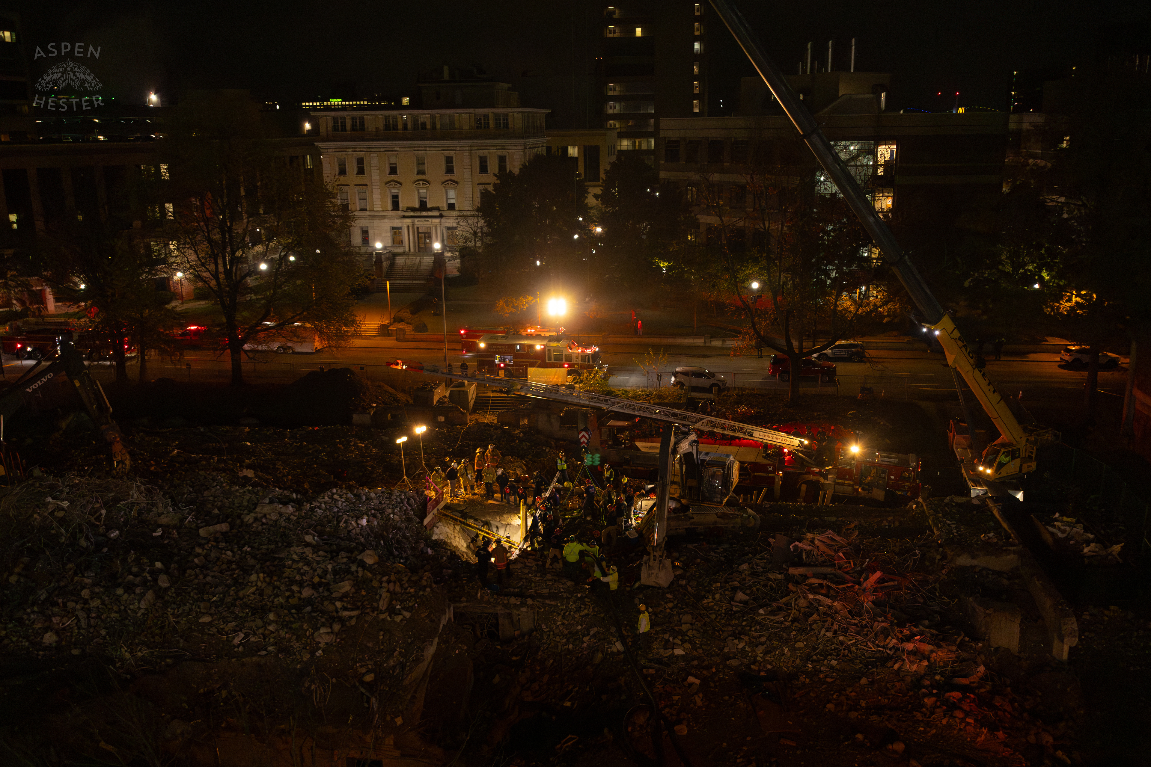 The Expansive 8+ Hour LFD Effort to Free A Trapped Demo Worker. November 11th, 2024/Aspen Hester