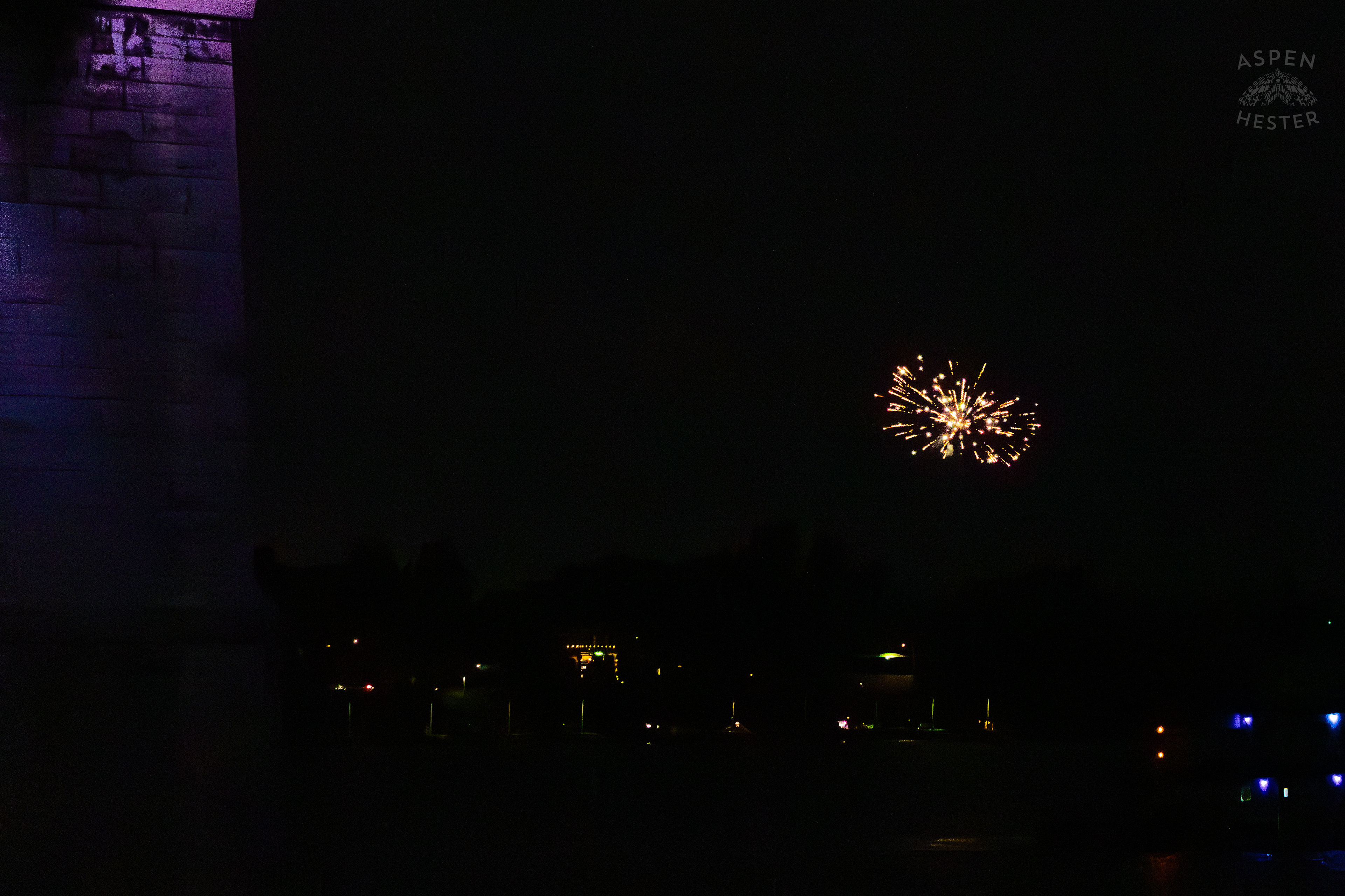 The Big Four Bridge Before The Fireworks Show at Waterfront Park Fourth of July. July 4th, 2024/Aspen Hester