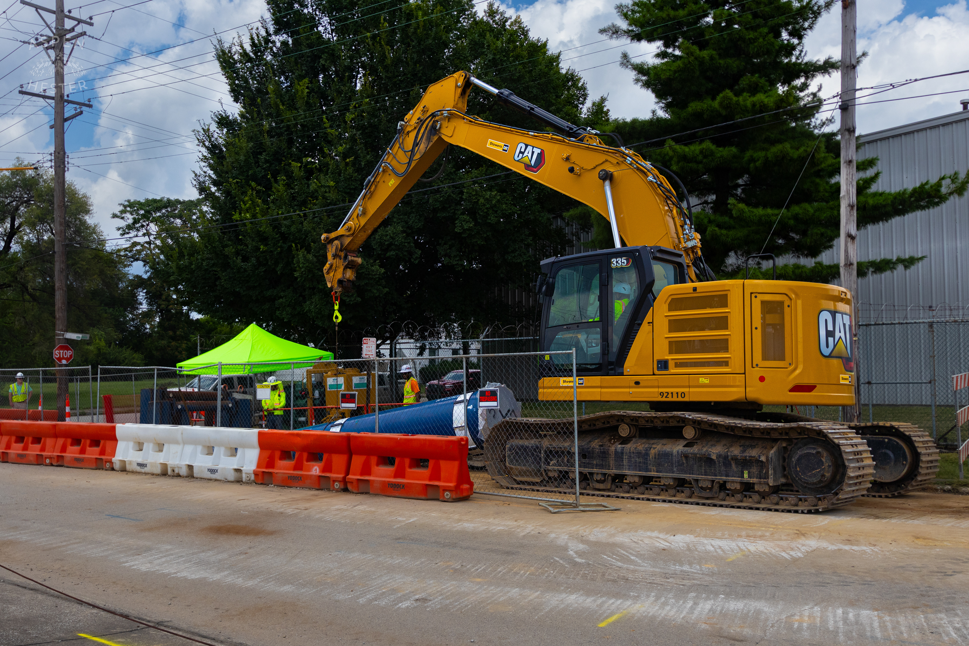Louisville Water Company Working to Rehabilitate 130 Year Old Park Hill Water Main. July 31st, 2024/Aspen Hester