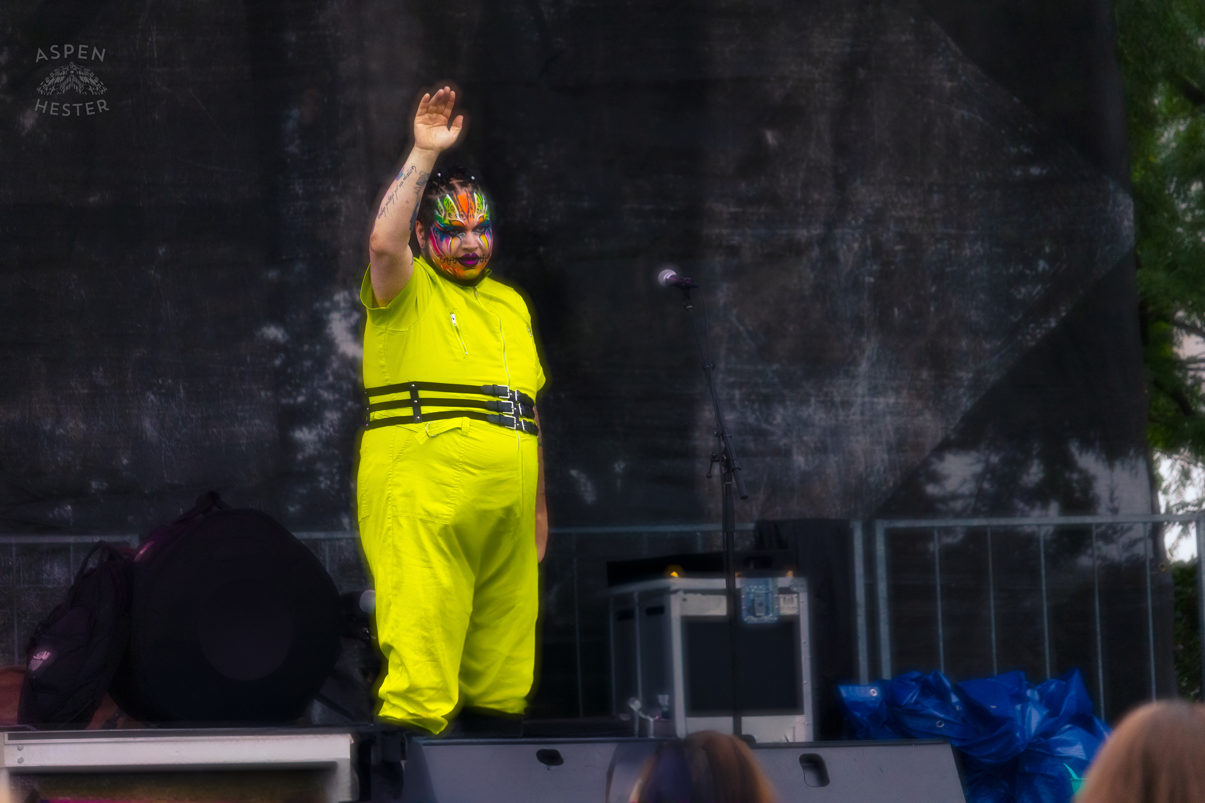 Avon Gaurd Performing at Southern Indiana Pride. June 1st, 2024/Aspen Hester