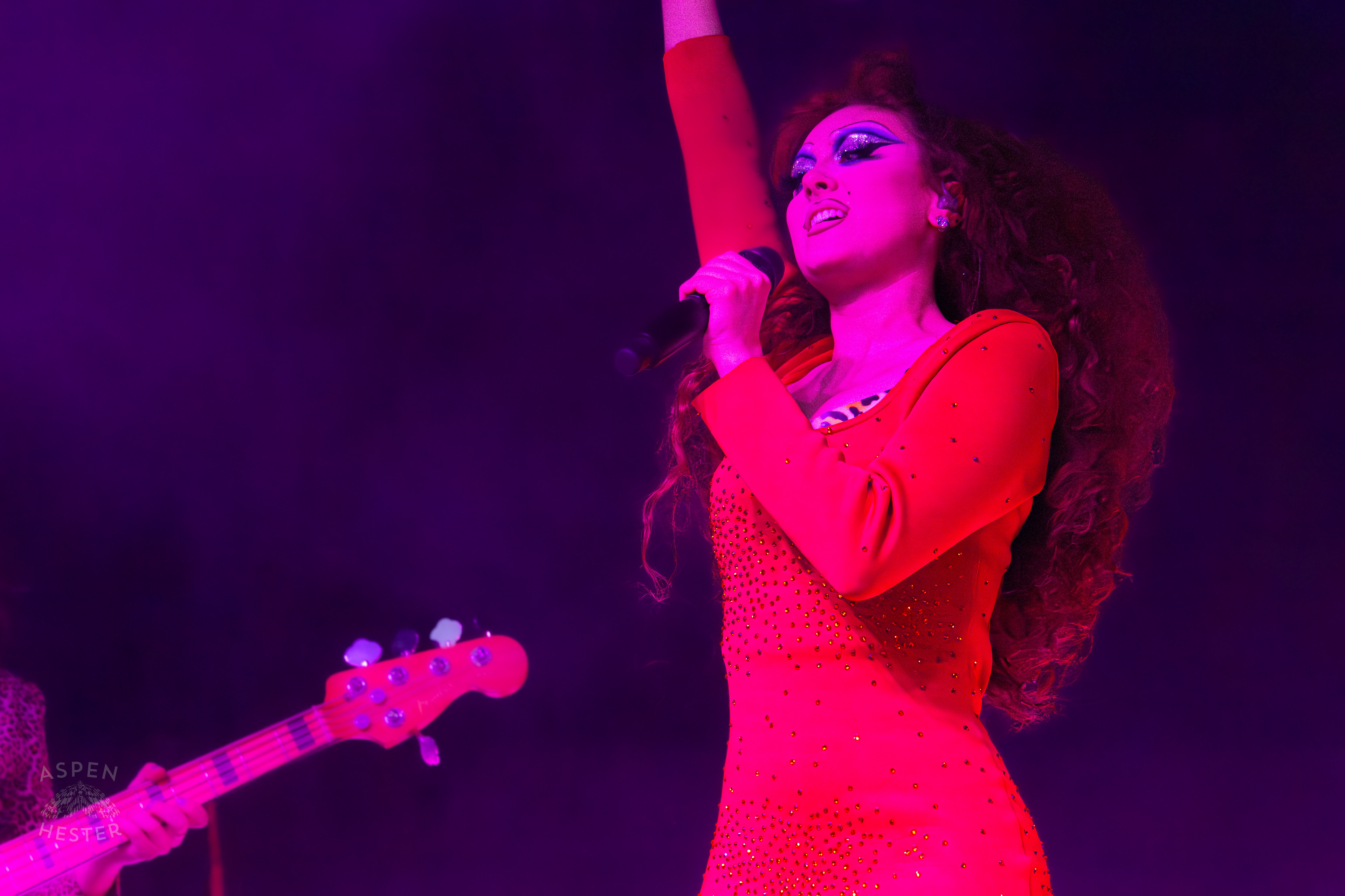 Chappell Roan Performing at Kentuckiana Pride. June 15th, 2024/Aspen Hester