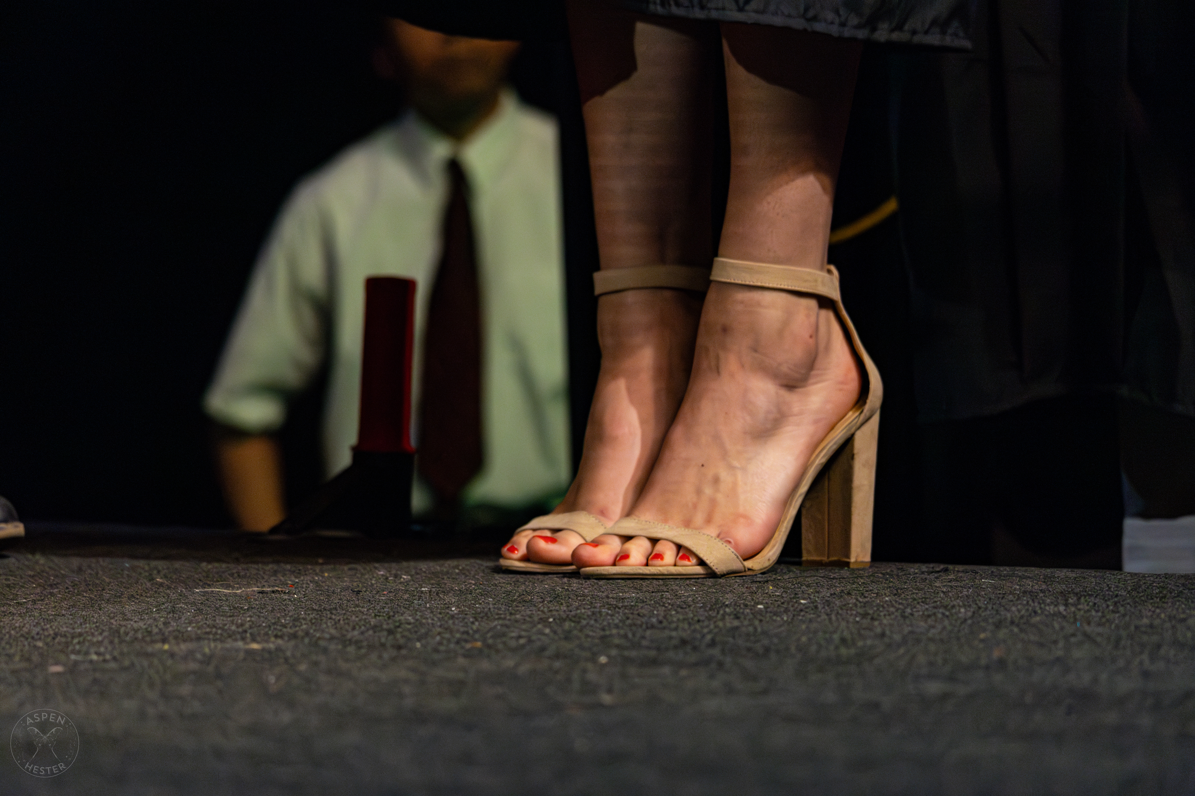 2024 UofL Graduate About to Walk Across The Stage at Commencement. May 11th, 2024/Aspen Hester