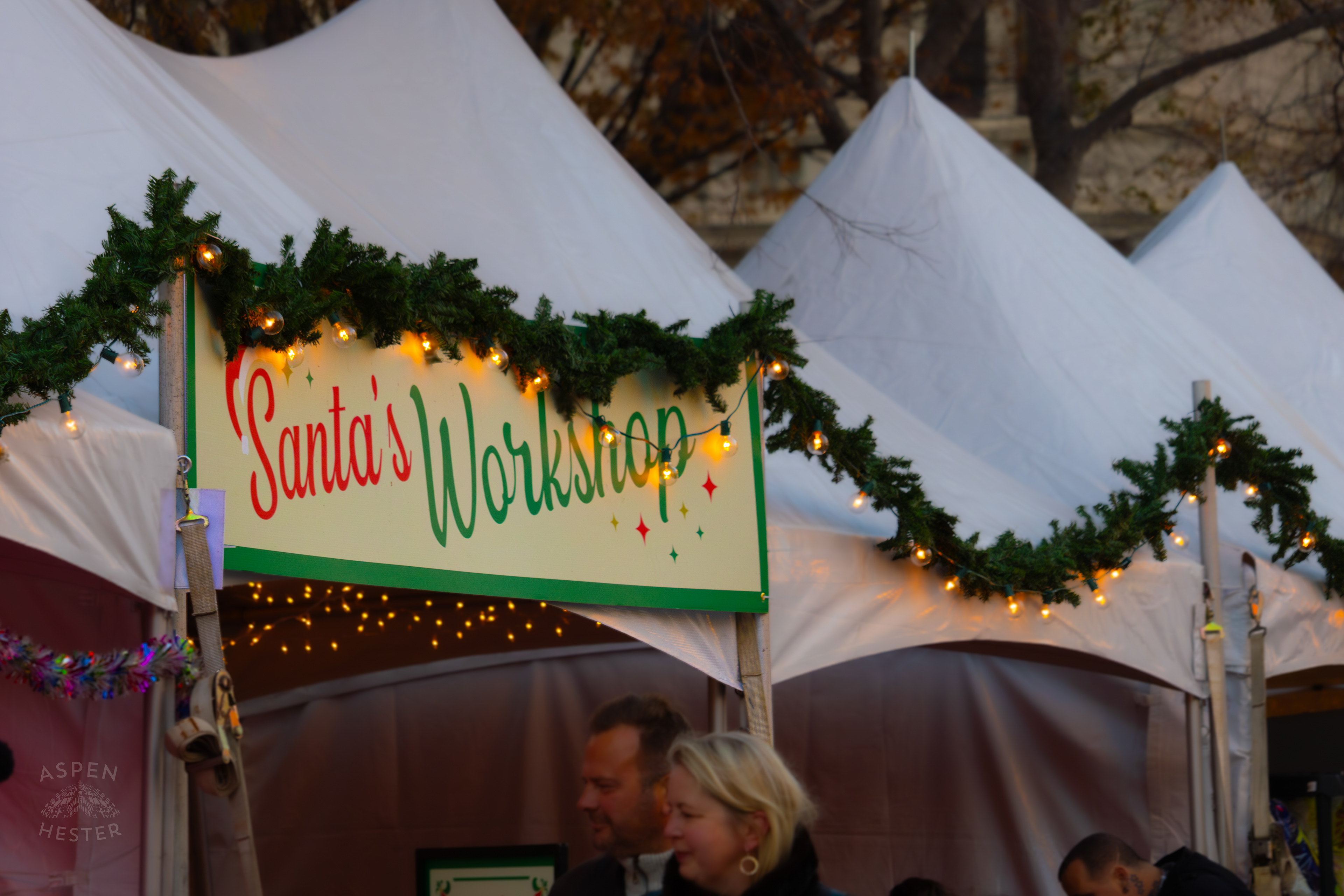 ‘Santa’s Workshop’ at The Light Up Louisville 2024 Festivities. December 7th, 2024/Aspen Hester