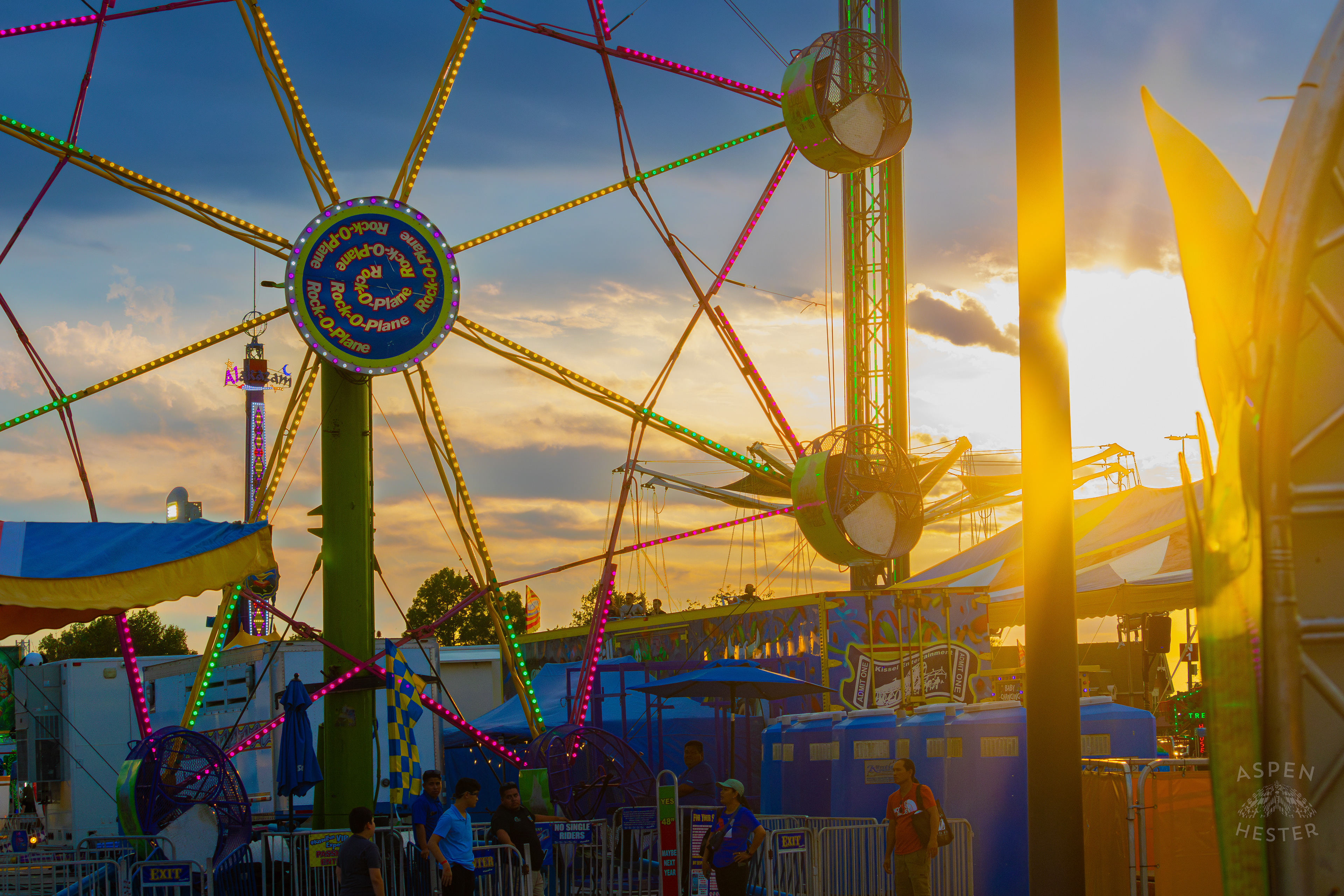 The 120th Kentucky State Fair at Sundown. July 15th, 2024/Aspen Hester