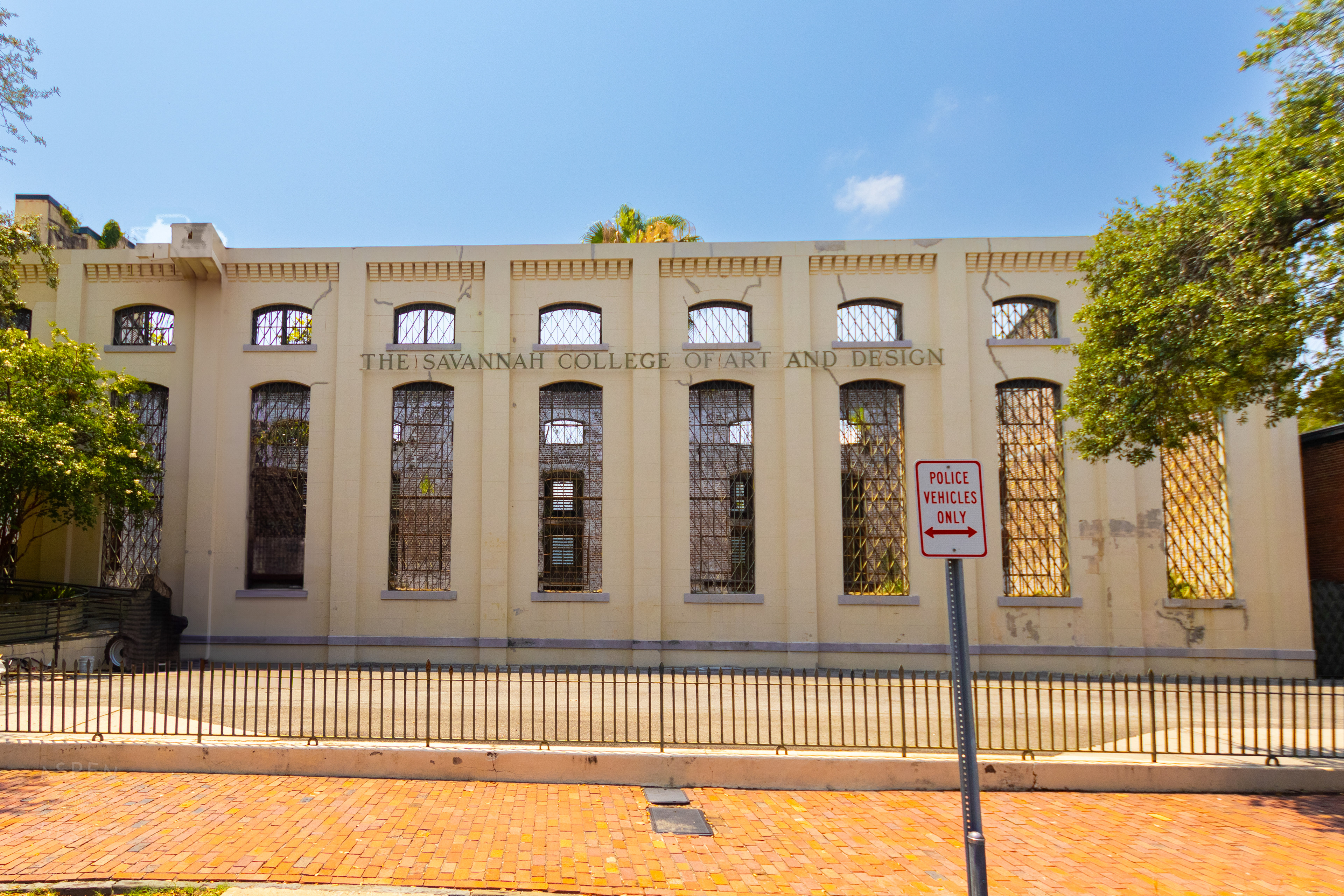 The Old Chatham County Jail in Savannah Georgia. June 26th, 2024/Aspen Hester