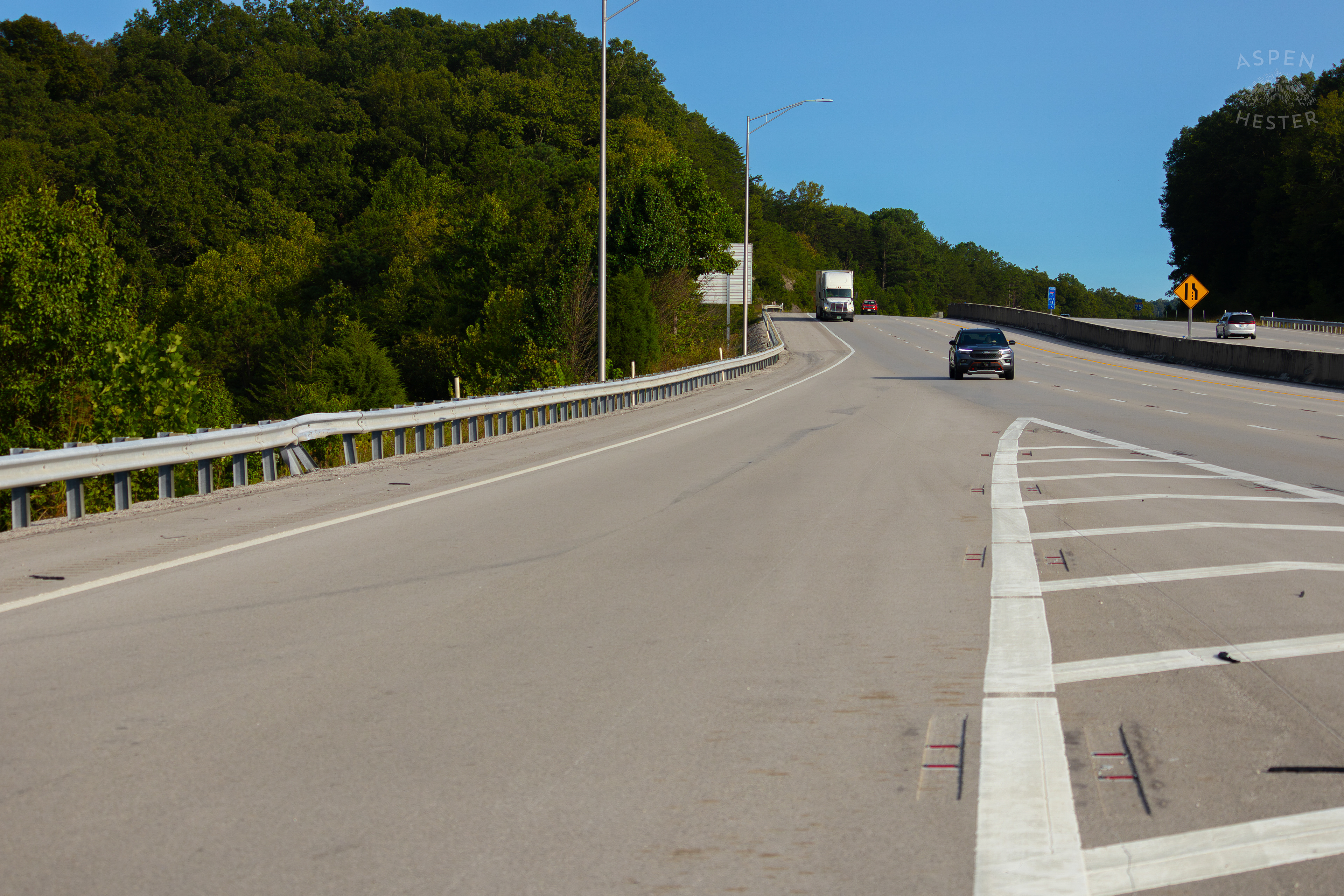 Exit 49 in London KY where Joseph Couch is Suspected of Shooting at Least 12 Cars and Wounding 5 People Driving Past on I-75. September 8th, 2024/Aspen Hester