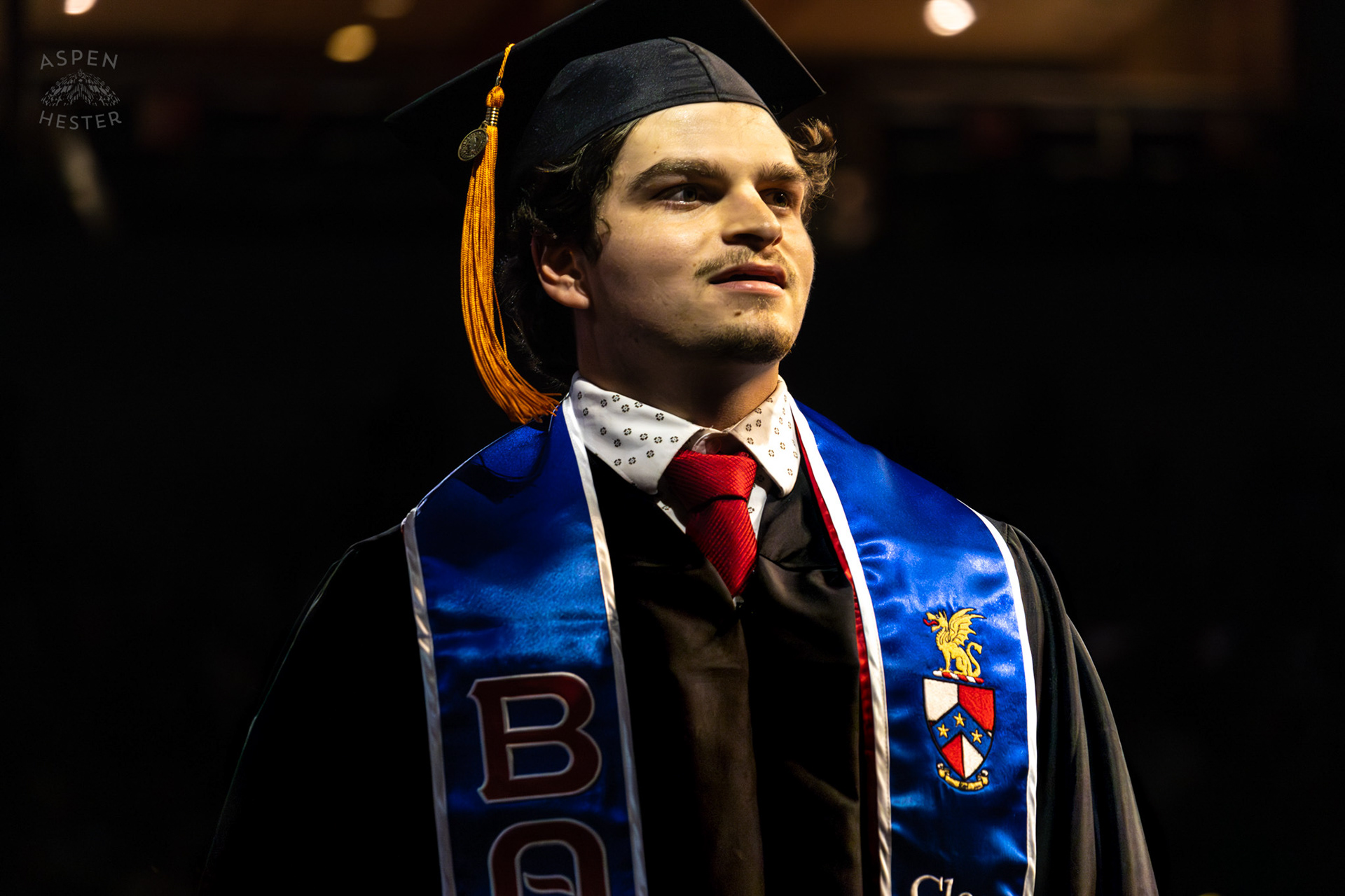 Student at UofL's 2024 Spring Graduation. May 11th, 2024/Aspen Hester