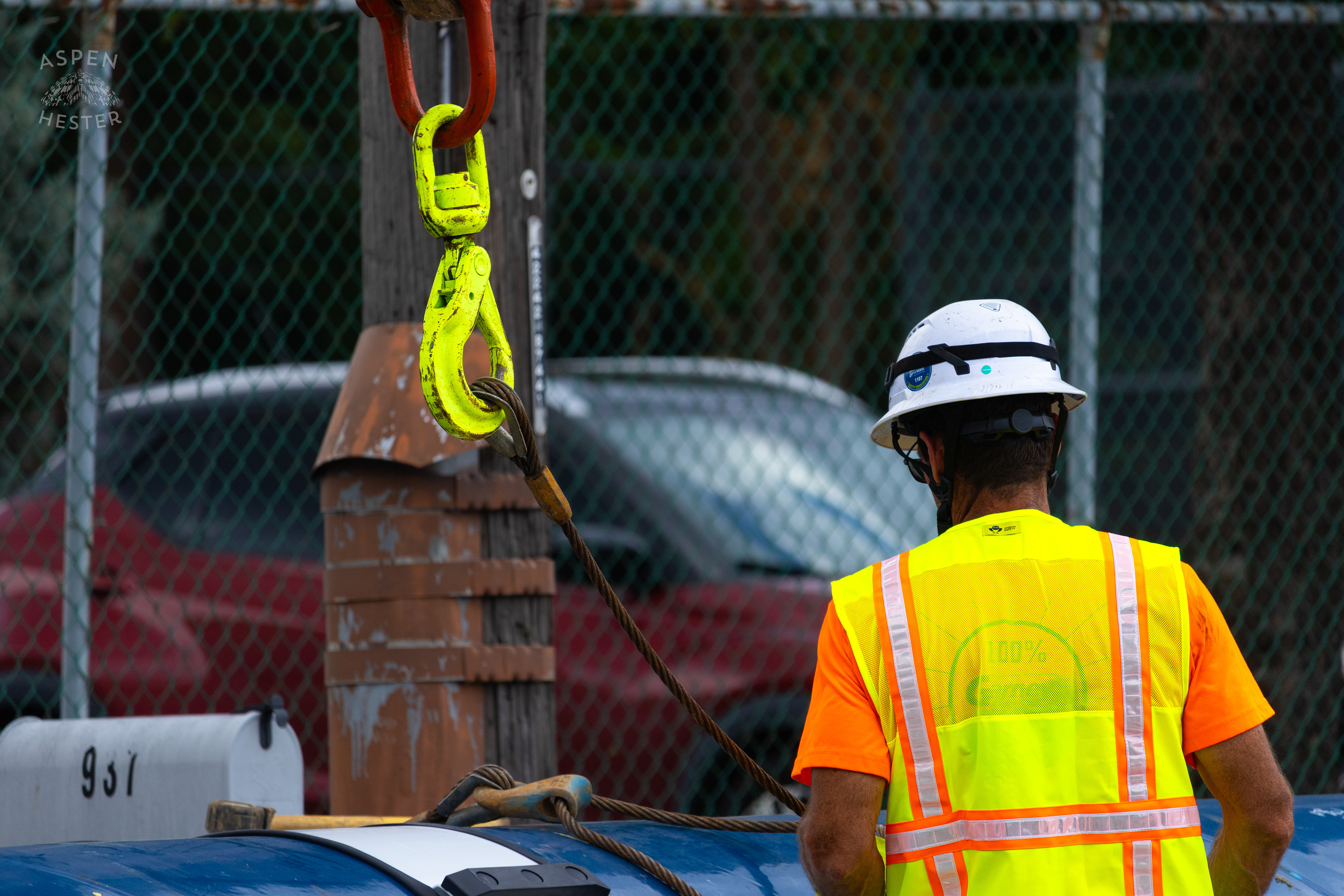 Louisville Water Company Working to Rehabilitate 130 Year Old Park Hill Water Main. July 31st, 2024/Aspen Hester