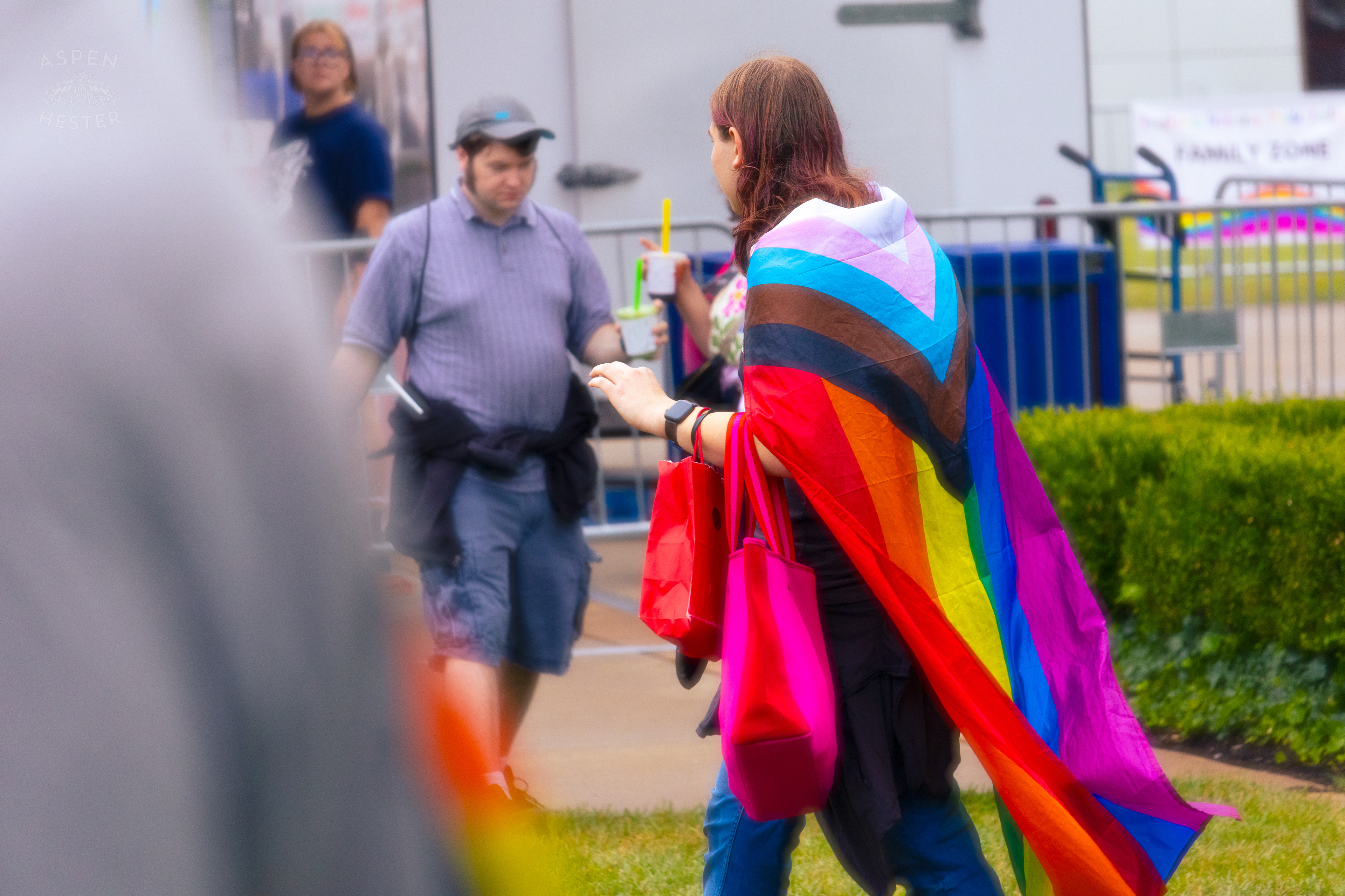 Walking Through Southern Indiana Pride. June 1st, 2024/Aspen Hester