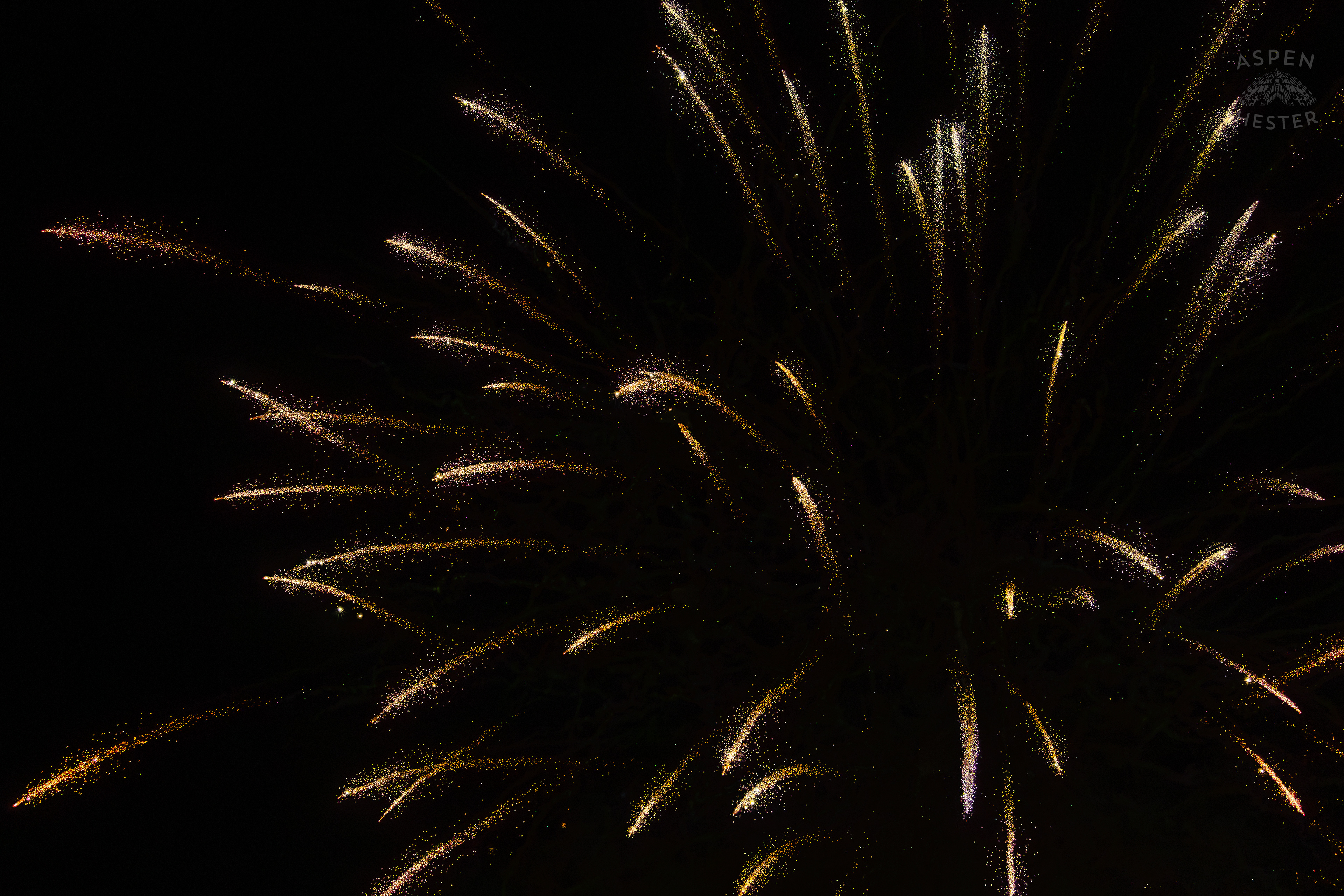 The Fireworks Show at Waterfront Park Fourth of July. July 4th, 2024/Aspen Hester