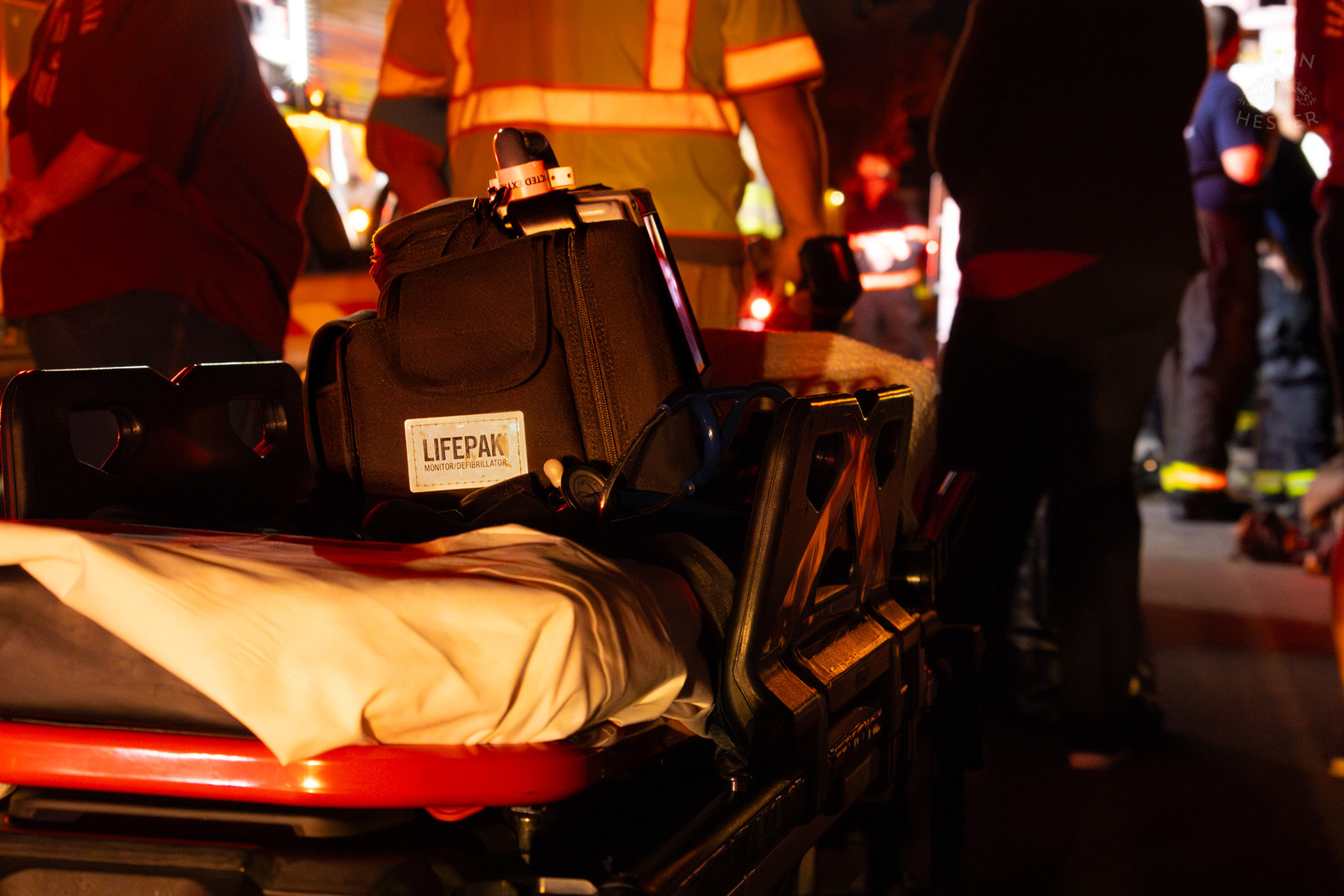 EMS on Stand By Big Run Creek Apartments. June 7th, 2024/Aspen Hester