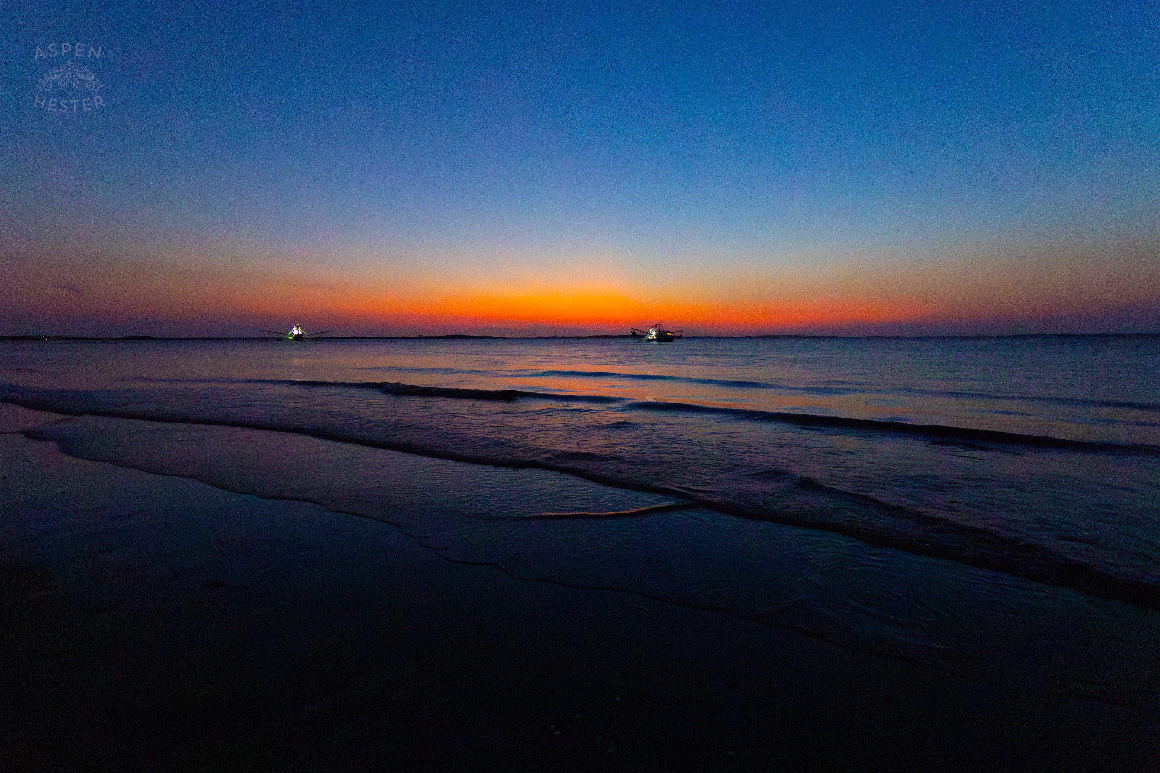 ‘Daddy’s Boy’ and The ‘Amanda Lynn’ in the Waters of Tybee Island Georgia. June 25th, 2024/Aspen Hester