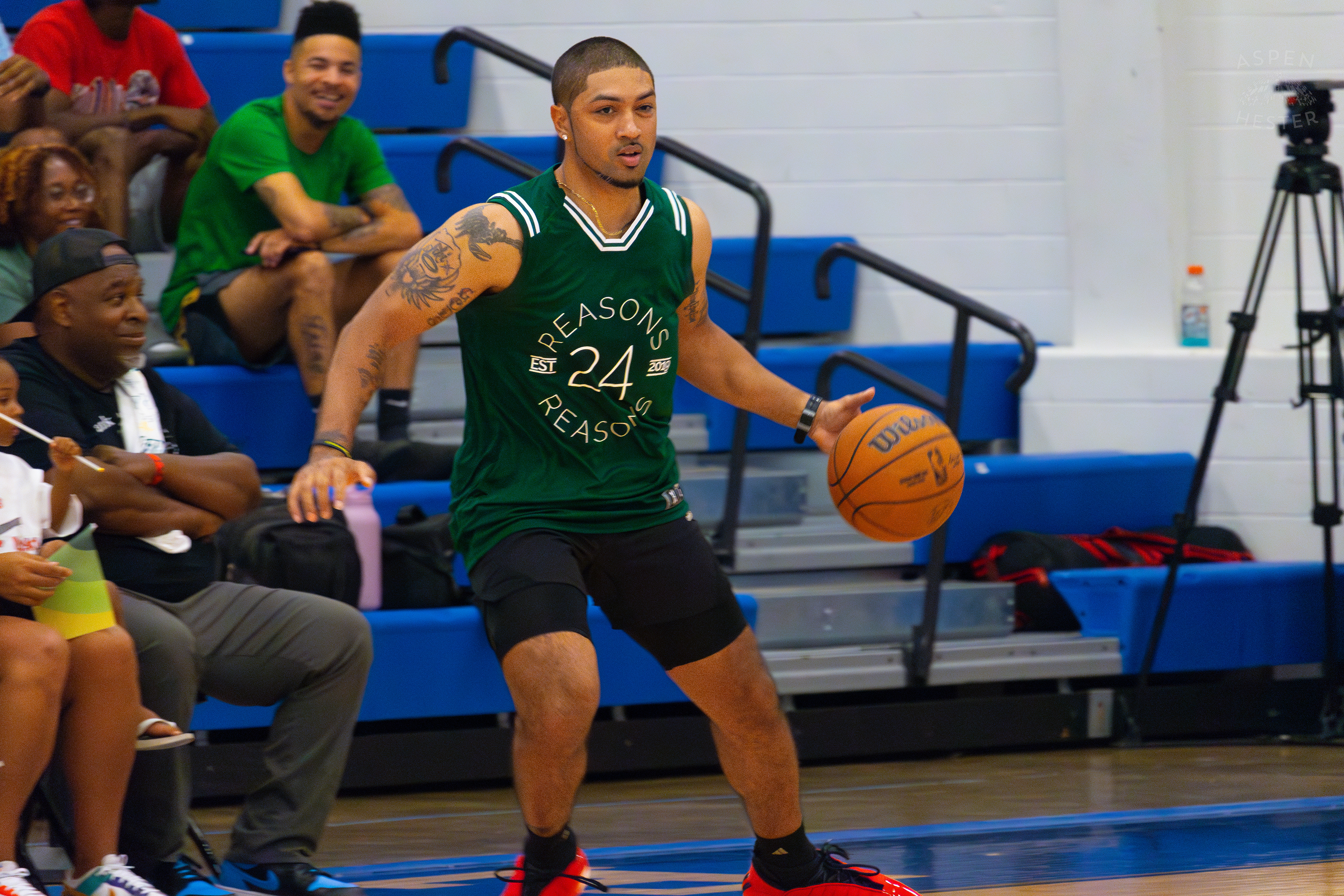 24 Reasons 'Be The Reason' Celebrity Basketball Game. June 22nd, 2024/Aspen Hester