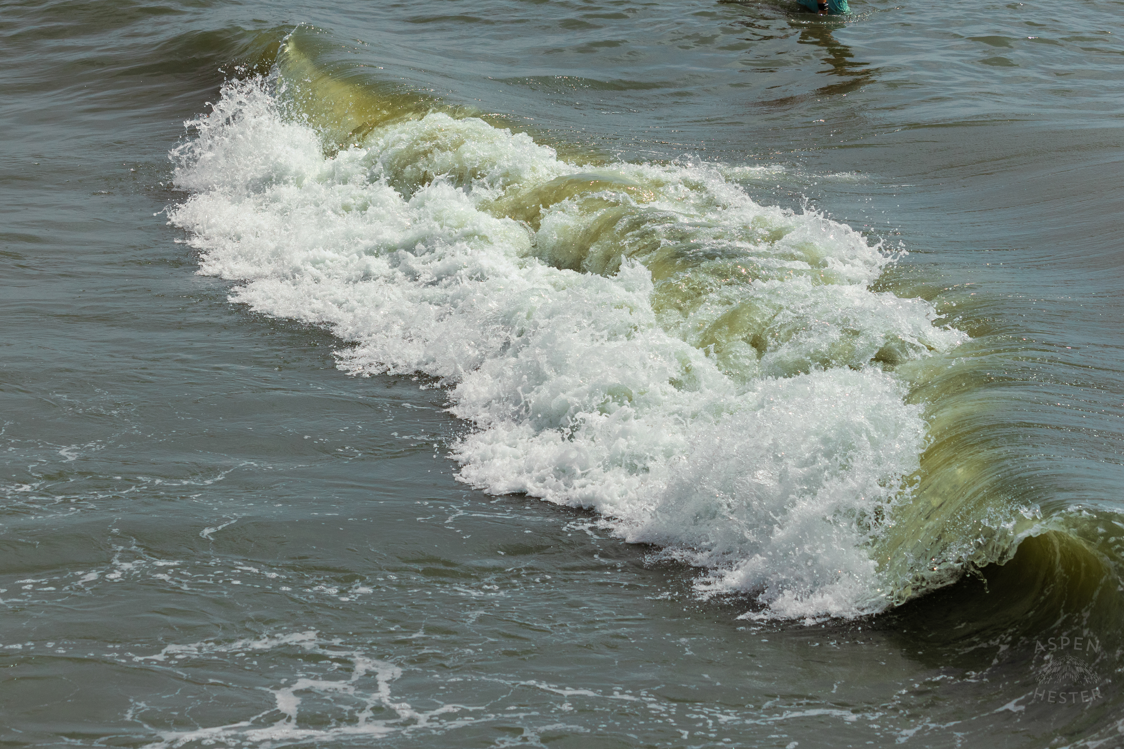 Waves on Tybee Island Georgia. June 27th, 2024/Aspen Hester